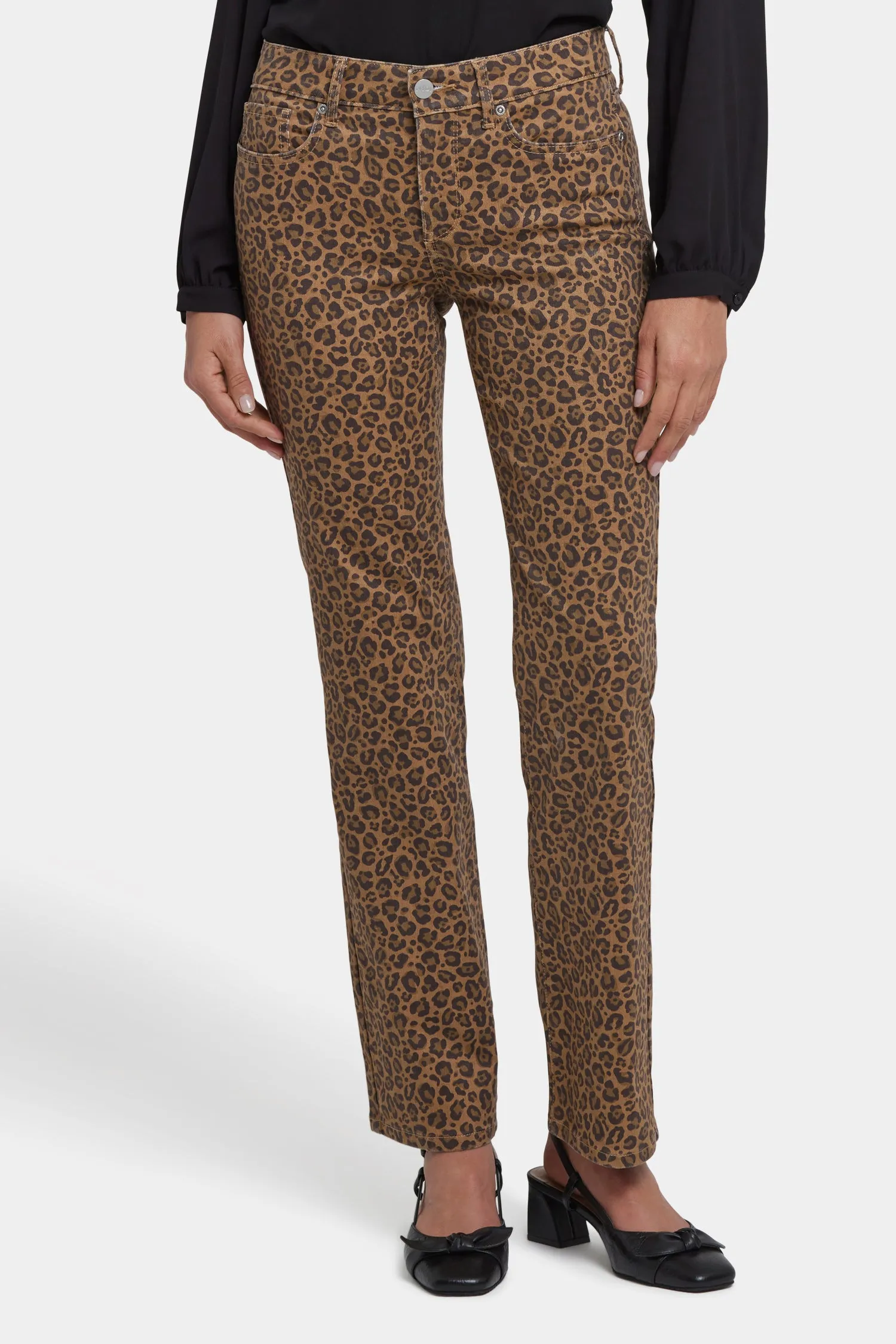 Marilyn Straight Jeans - Calico sold by NYDJ product image thumbnail 4