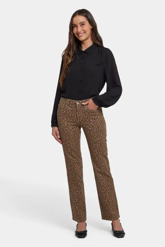 Marilyn Straight Jeans - Calico sold by NYDJ