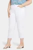 Relaxed Piper Crop Jeans In Plus Size - Optic White sold by NYDJ