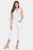 Ami Skinny Capri Jeans - Optic White sold by NYDJ