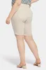 Briella 11 Inch Denim Shorts In Plus Size - Feather sold by NYDJ