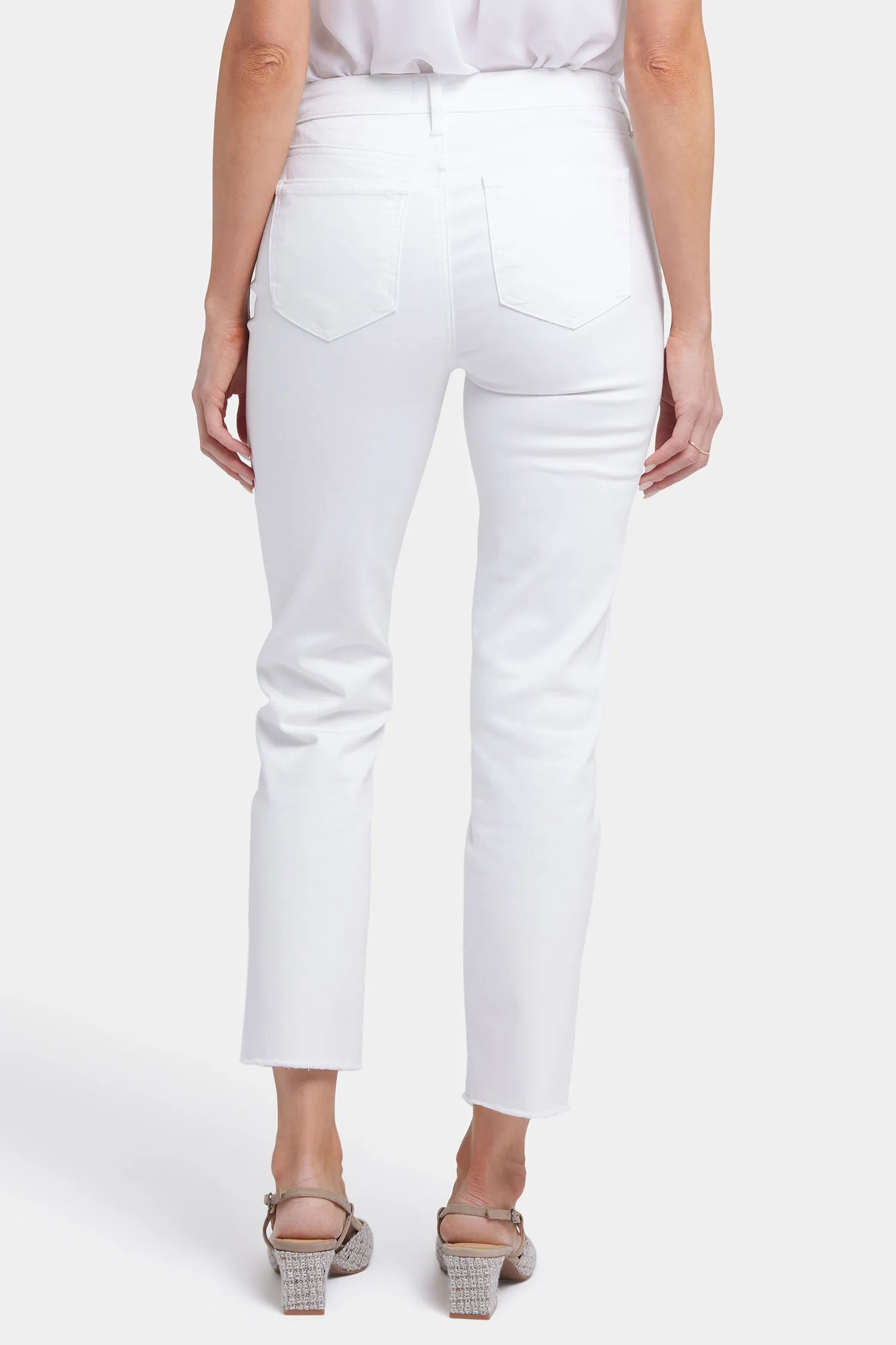 Sheri Slim Ankle Jeans - Optic White sold by NYDJ product image thumbnail 2