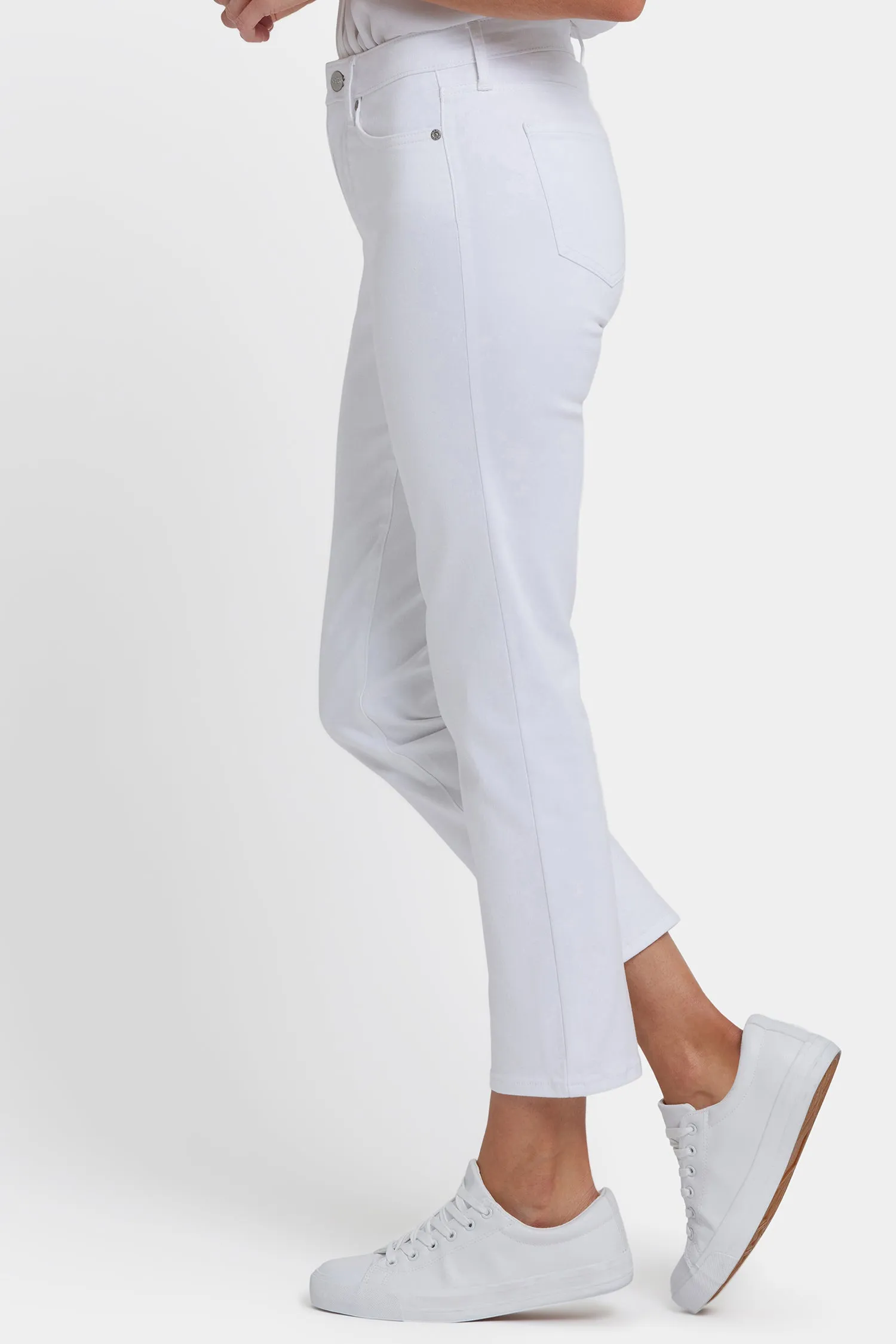 Sheri Slim Ankle Jeans - Optic White sold by NYDJ product image thumbnail 3