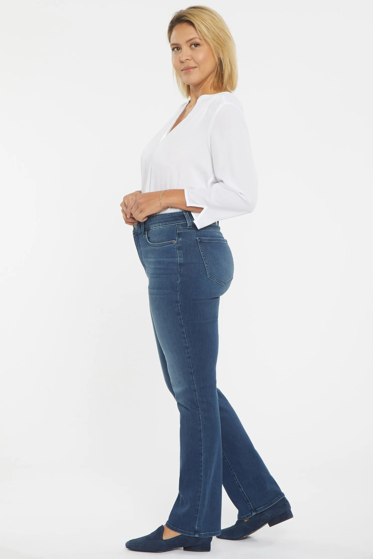 Marilyn Straight Jeans In Plus Size - Saybrook sold by NYDJ product image thumbnail 5