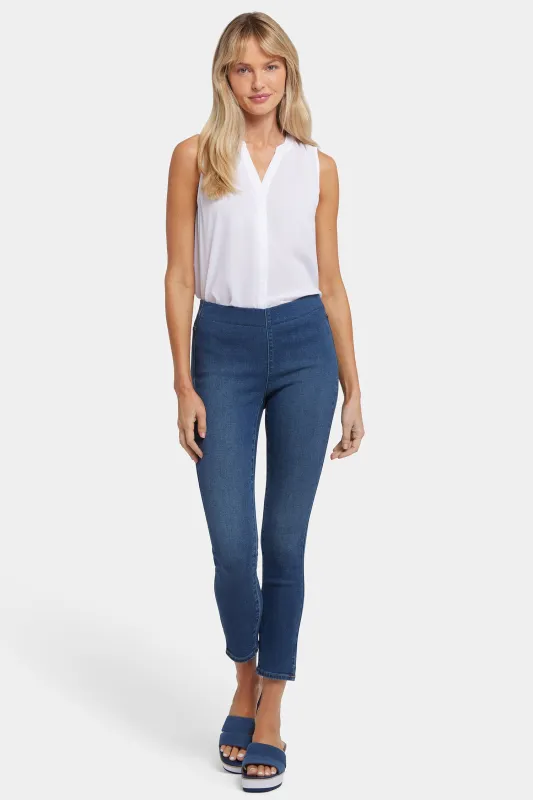 Ami Skinny Ankle Pull-On Jeans - Rio Rapids sold by NYDJ