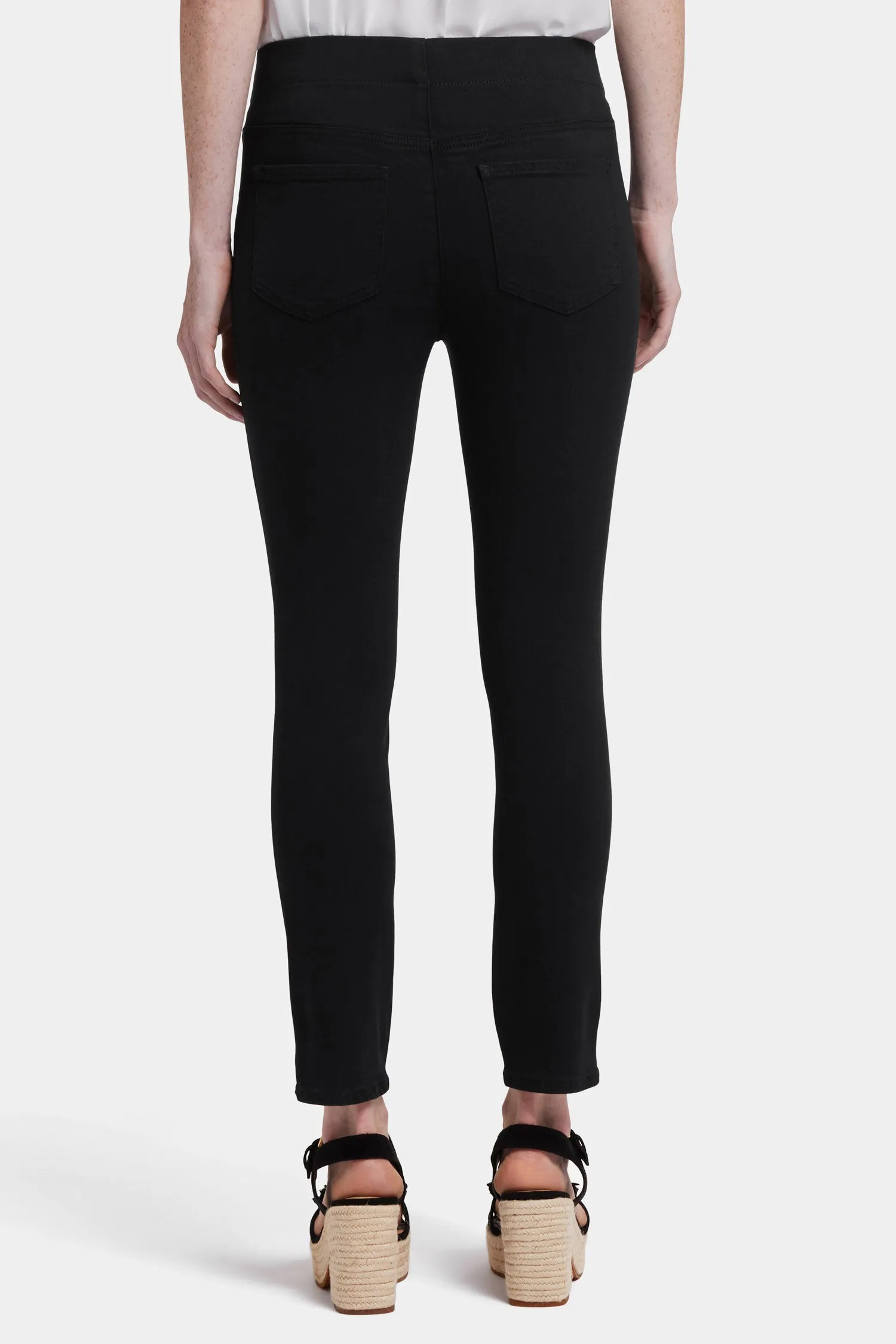 Ami Skinny Ankle Pull-On Jeans - Overdye Black sold by NYDJ product image thumbnail 2