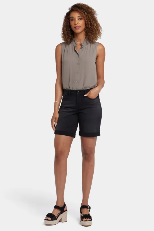 Diana Relaxed Denim Shorts - Cadiz Royal sold by NYDJ