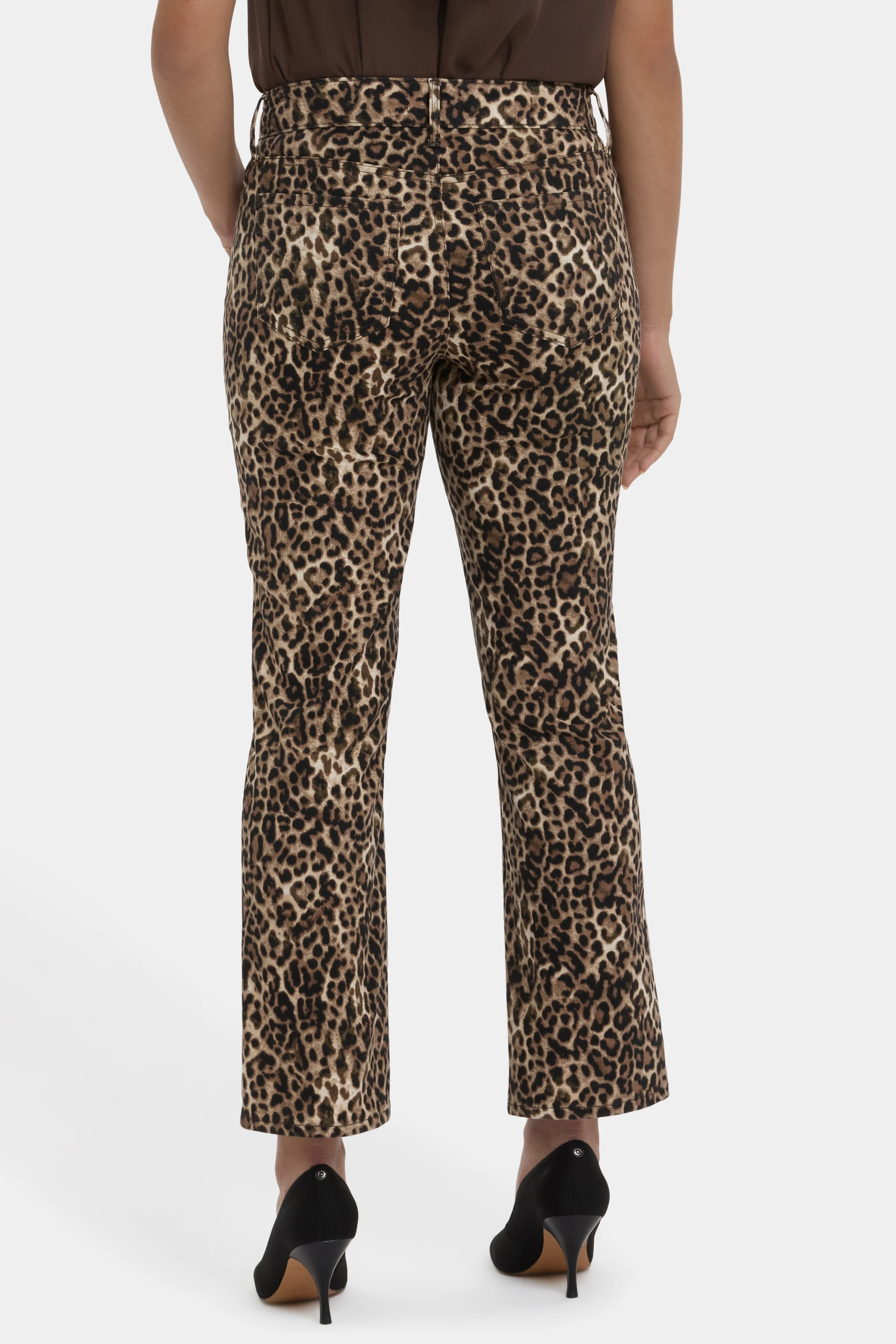 Marilyn Straight Ankle Jeans - Savanna Leopard sold by NYDJ product image thumbnail 3