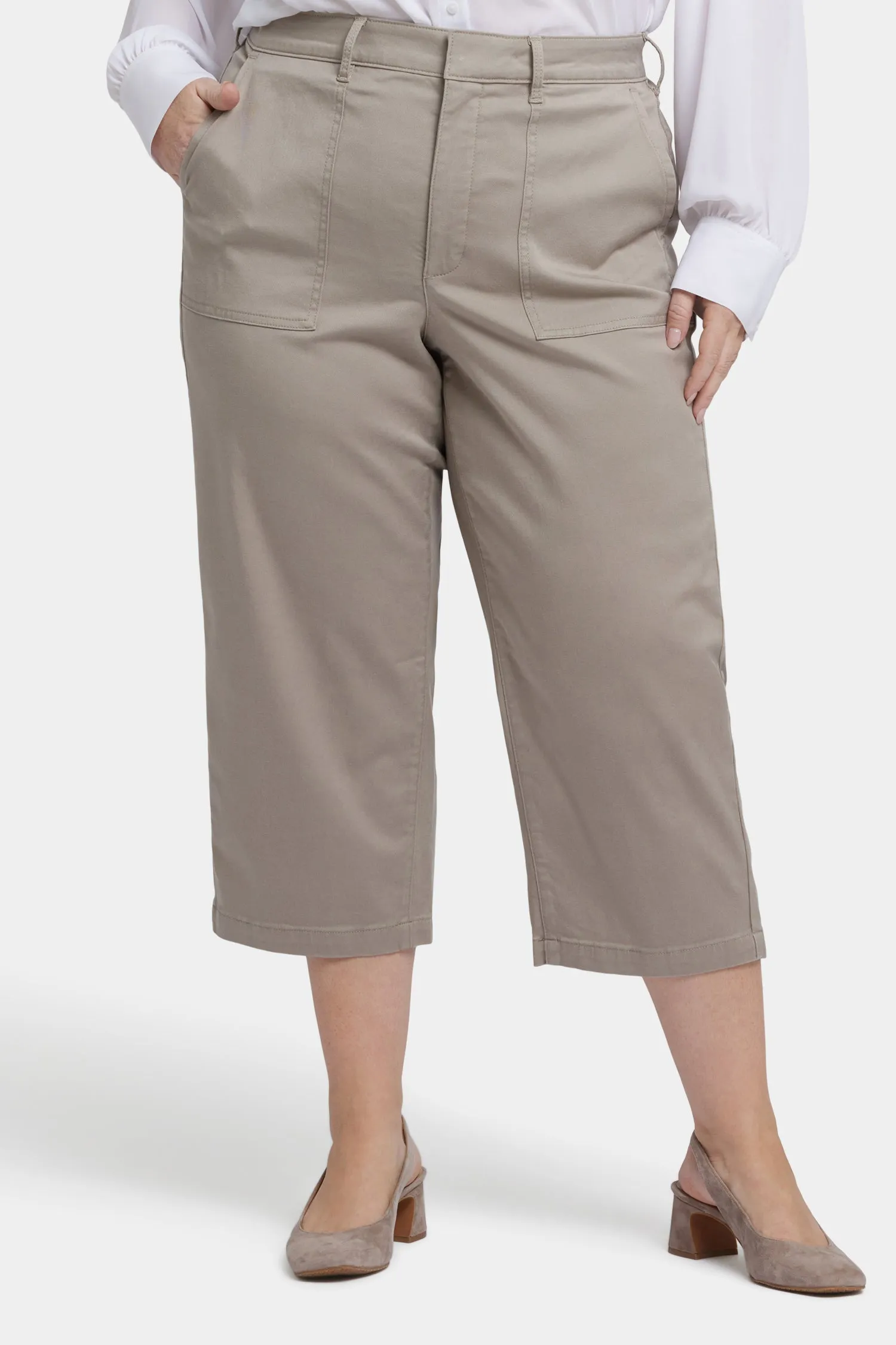 Utility Pants In Plus Size - Saddlewood sold by NYDJ product image thumbnail 4