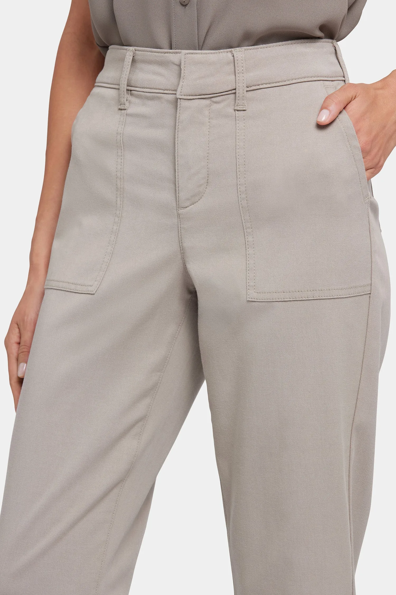 Utility Pants In Petite - Saddlewood sold by NYDJ product image thumbnail 2
