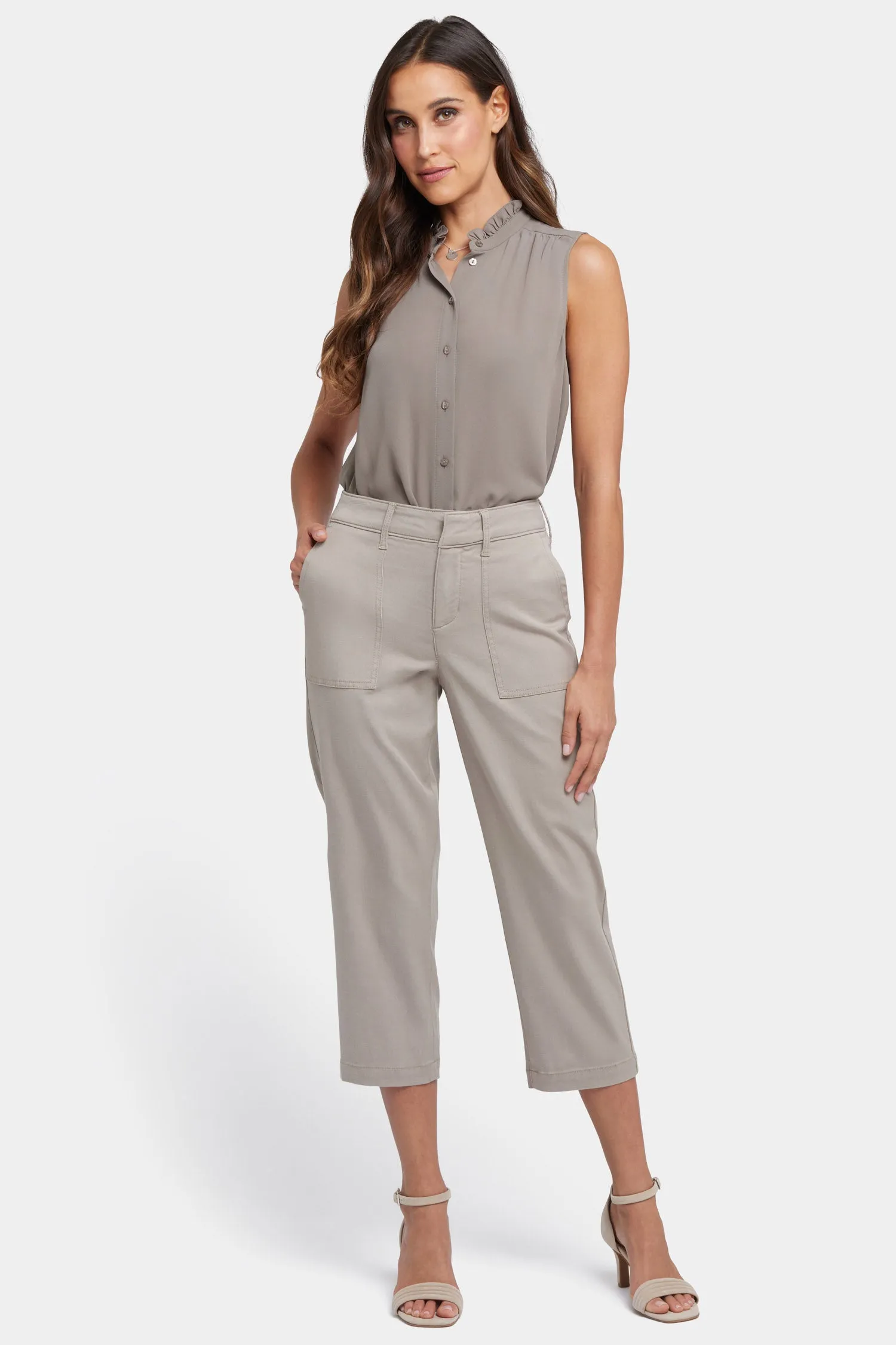 Utility Pants - Saddlewood sold by NYDJ product image thumbnail 5