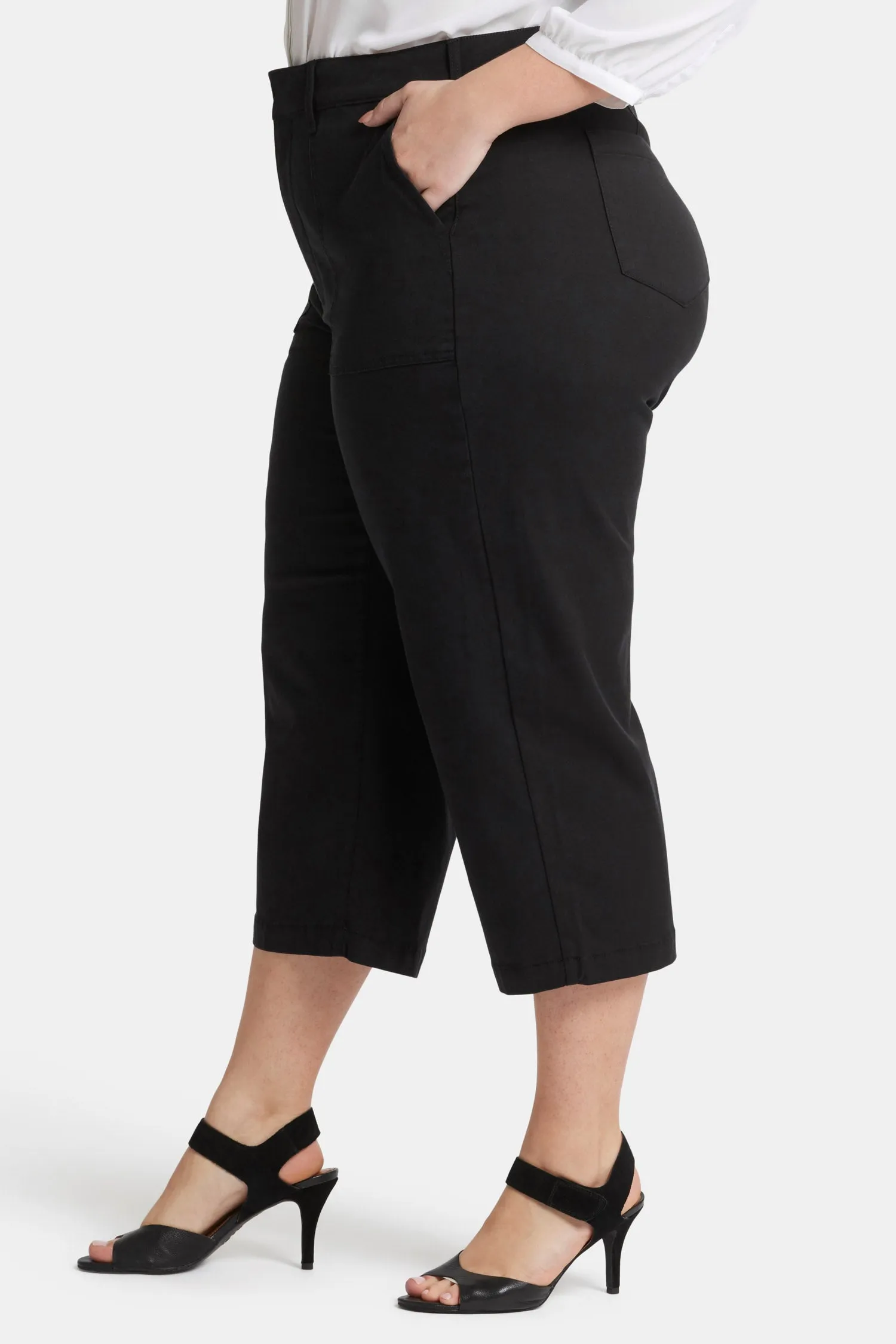 Utility Pants In Plus Size - Black sold by NYDJ product image thumbnail 3