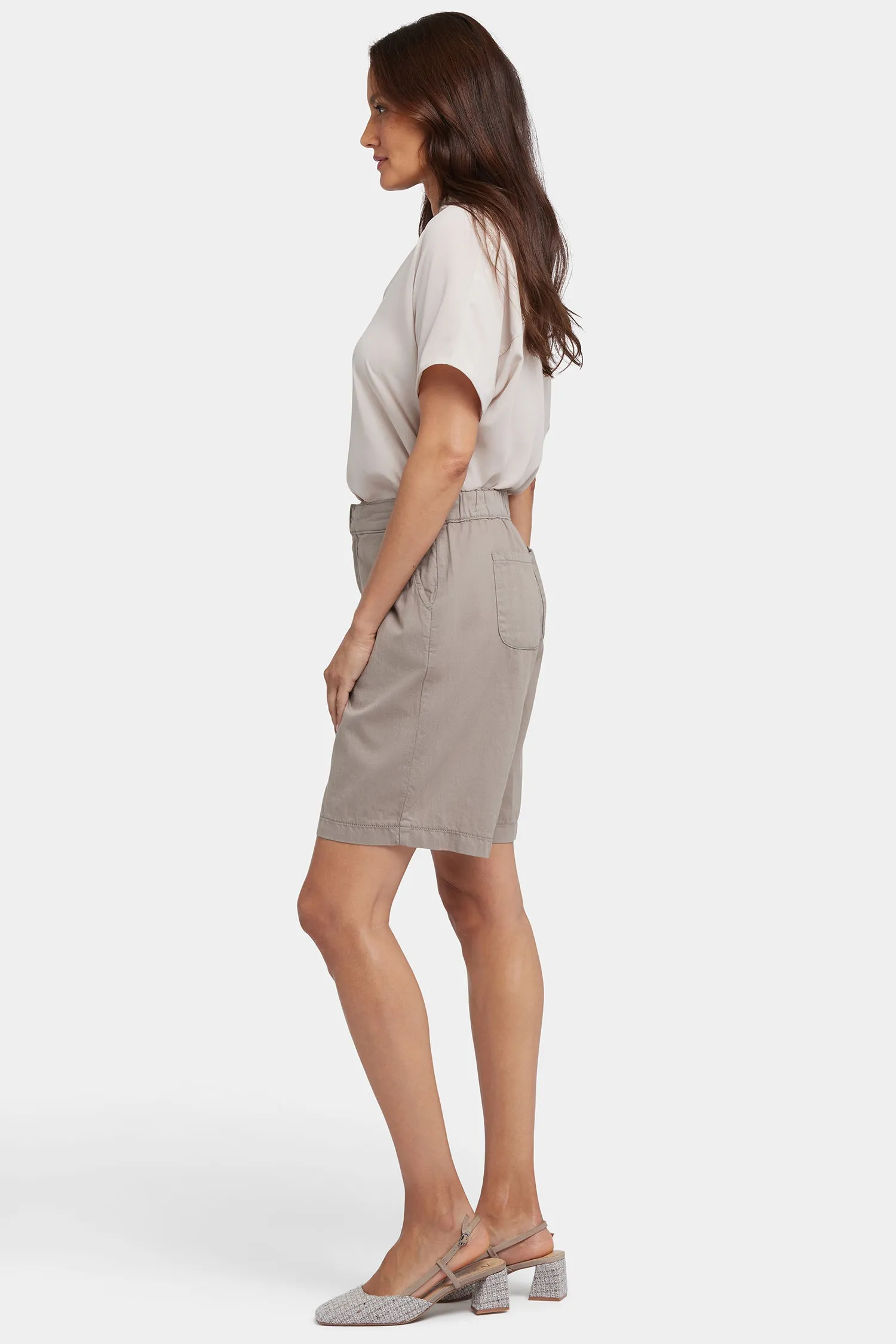 Relaxed Bermuda Shorts - Saddlewood sold by NYDJ product image thumbnail 5