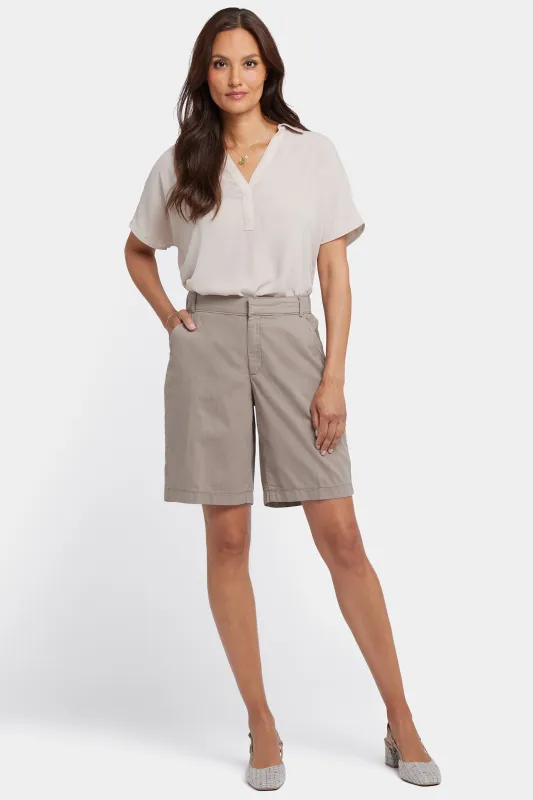 Relaxed Bermuda Shorts - Saddlewood sold by NYDJ