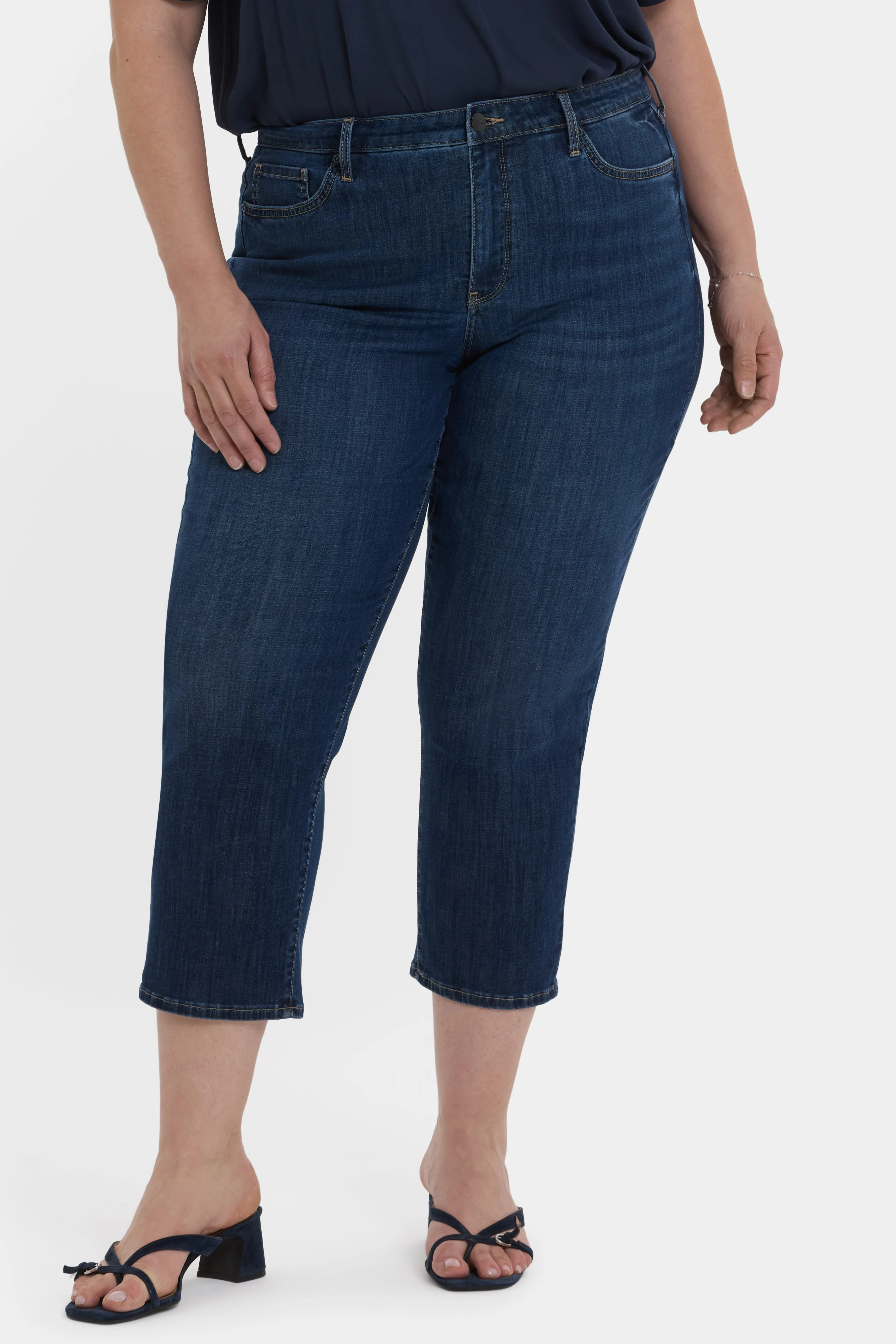 Relaxed Piper Crop Jeans In Plus Size - Rio Rapids sold by NYDJ product image thumbnail 4