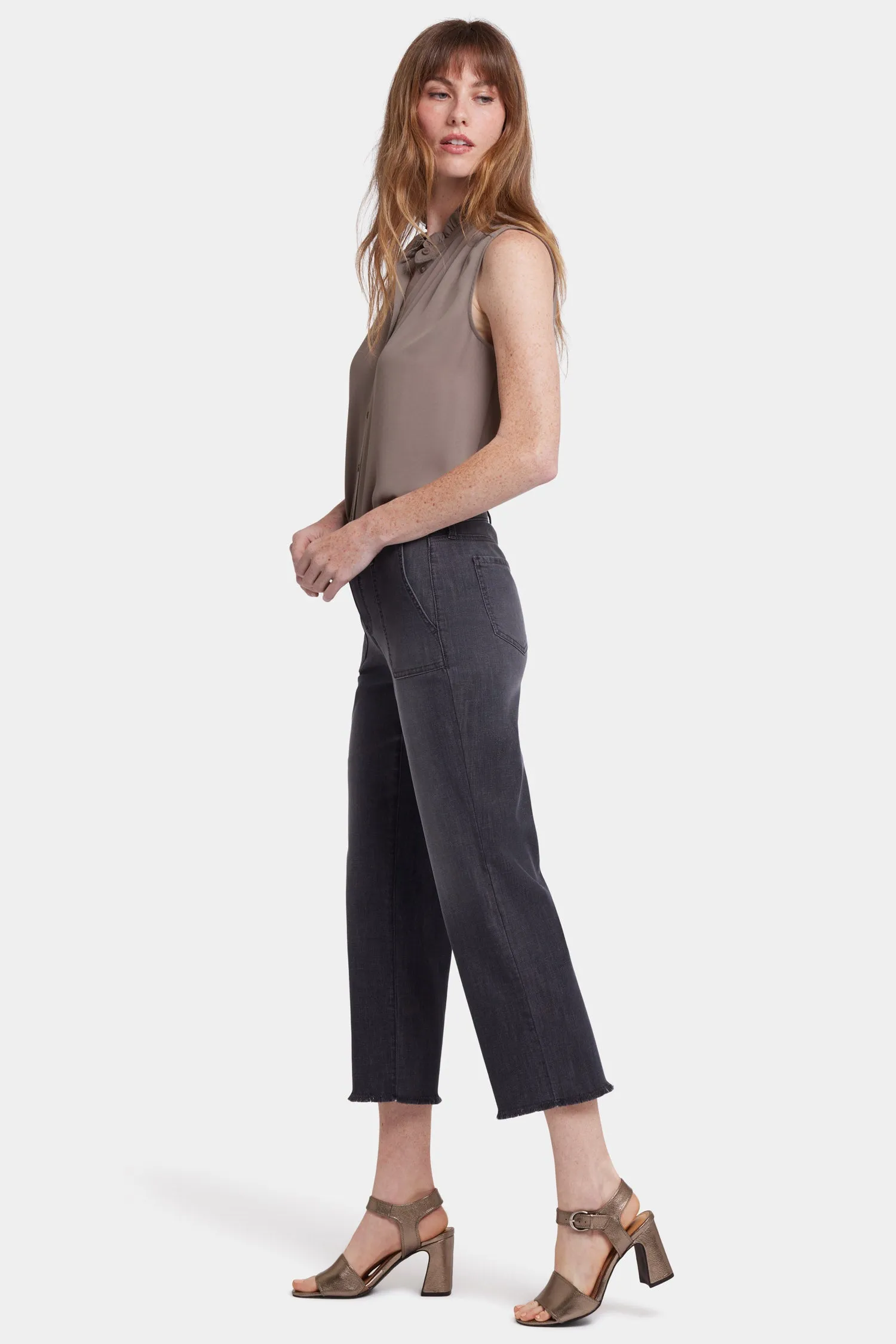 Relaxed Piper Crop Jeans - Castile Dream sold by NYDJ product image thumbnail 5