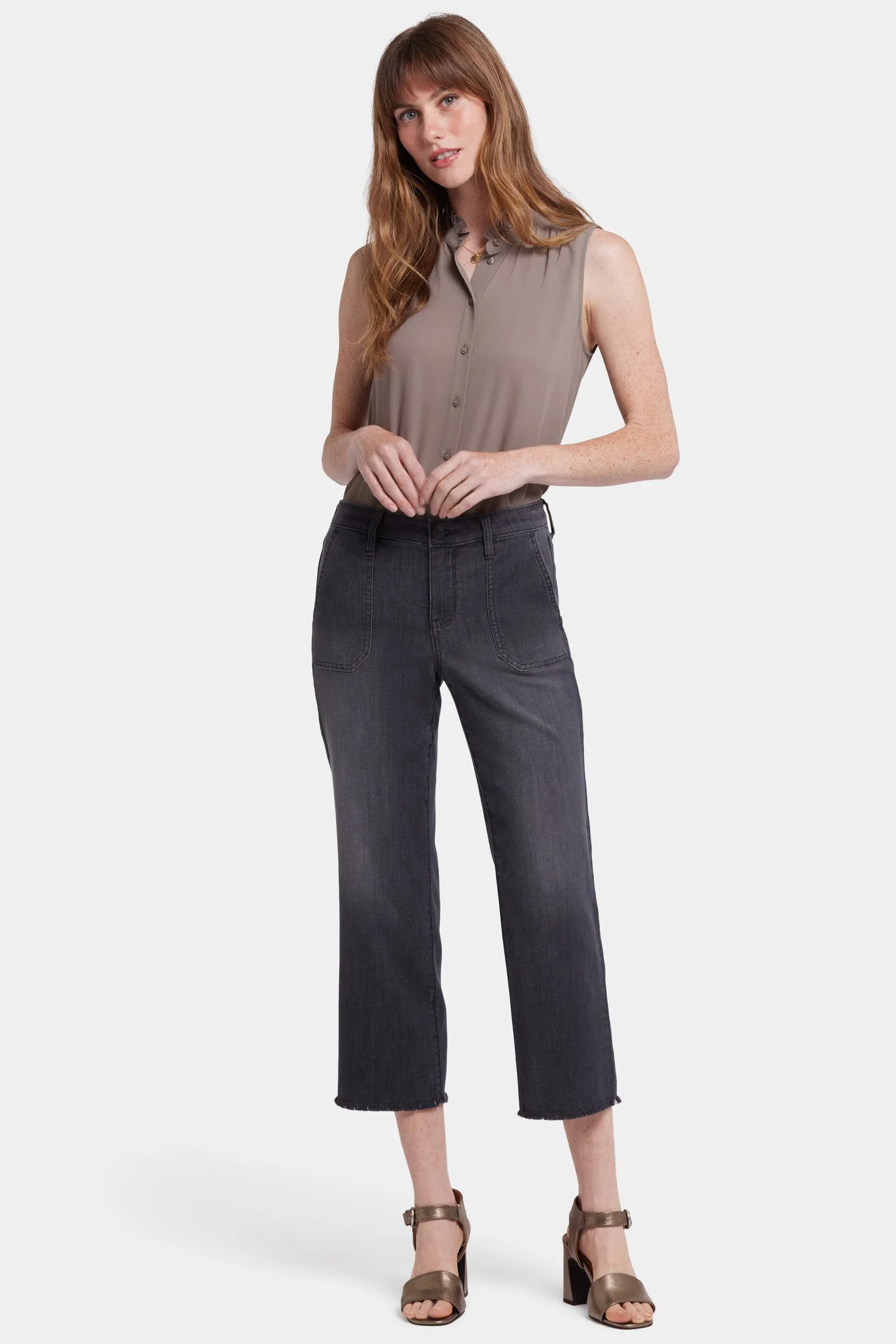 Relaxed Piper Crop Jeans - Castile Dream sold by NYDJ product image thumbnail 4