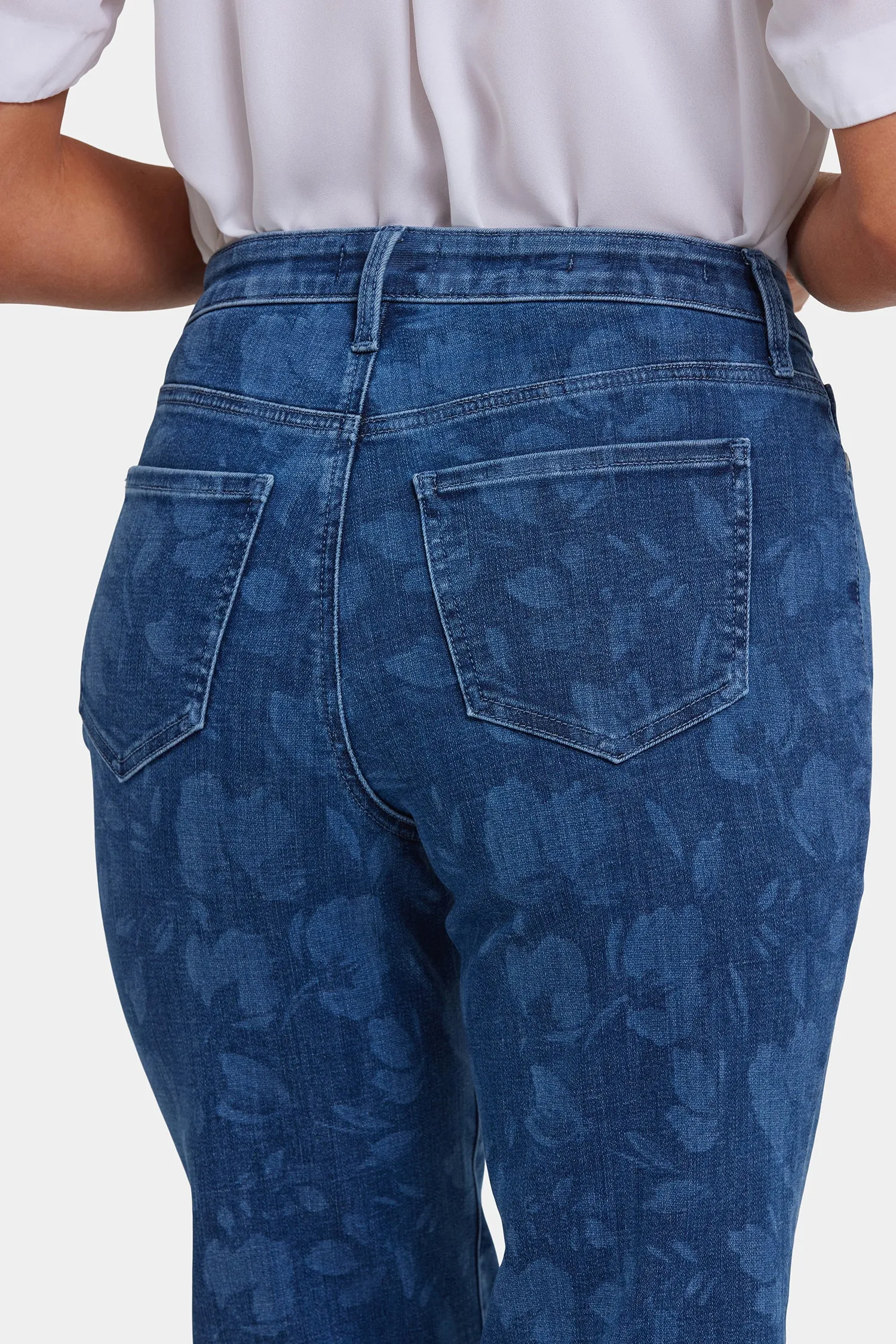 Joni Relaxed Capri Jeans In Petite - Indigo Bella sold by NYDJ product image thumbnail 2