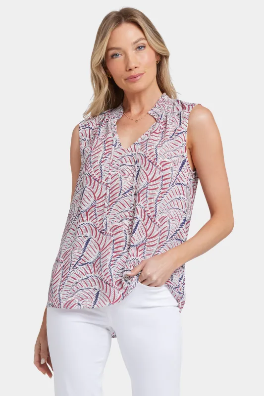 Sleeveless Gemma Blouse - Calanda sold by NYDJ