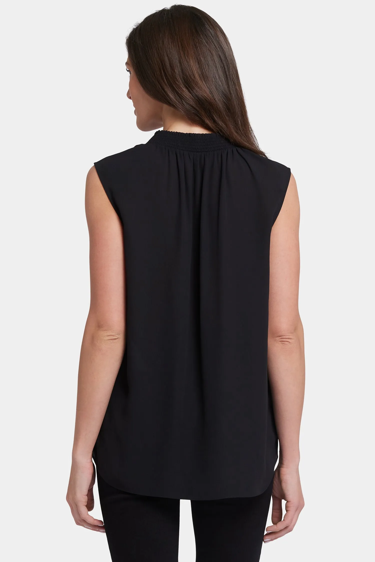 Sleeveless Gemma Blouse - Black sold by NYDJ product image thumbnail 3