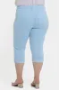 Marilyn Straight Crop Jeans In Plus Size - Aquatic sold by NYDJ