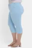 Marilyn Straight Crop Jeans In Plus Size - Aquatic sold by NYDJ