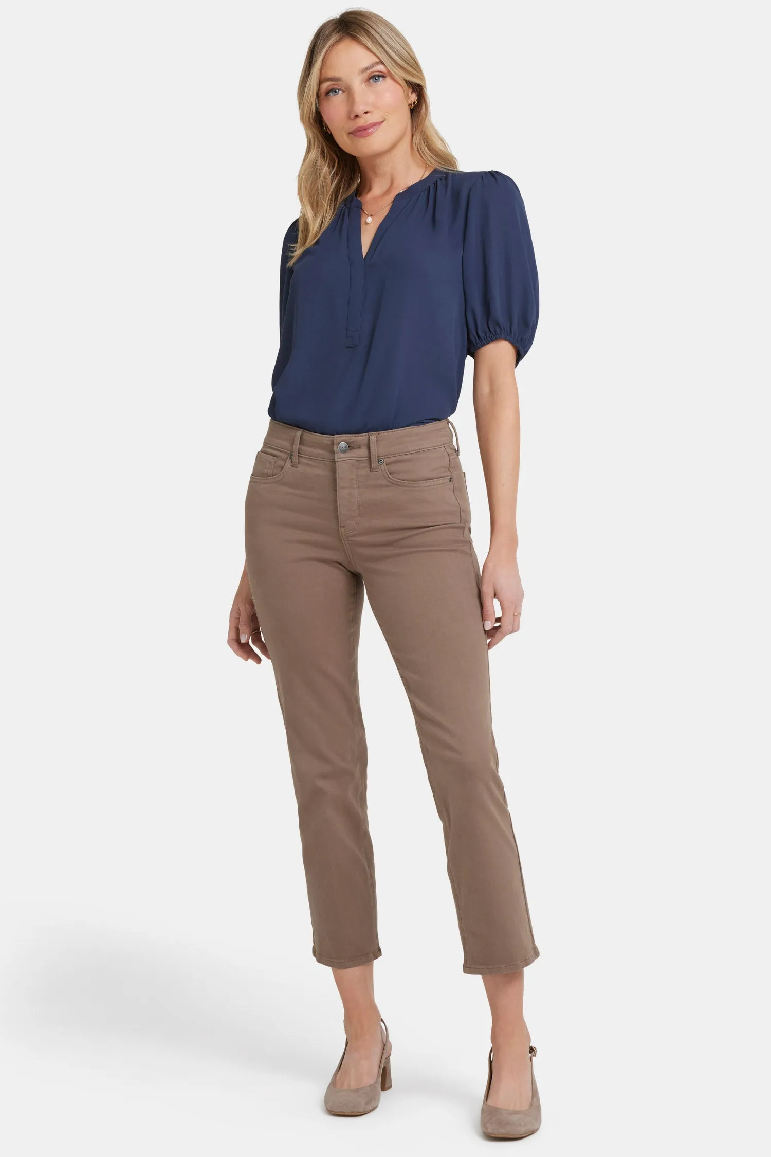 Marilyn Straight Ankle Jeans - Incense sold by NYDJ