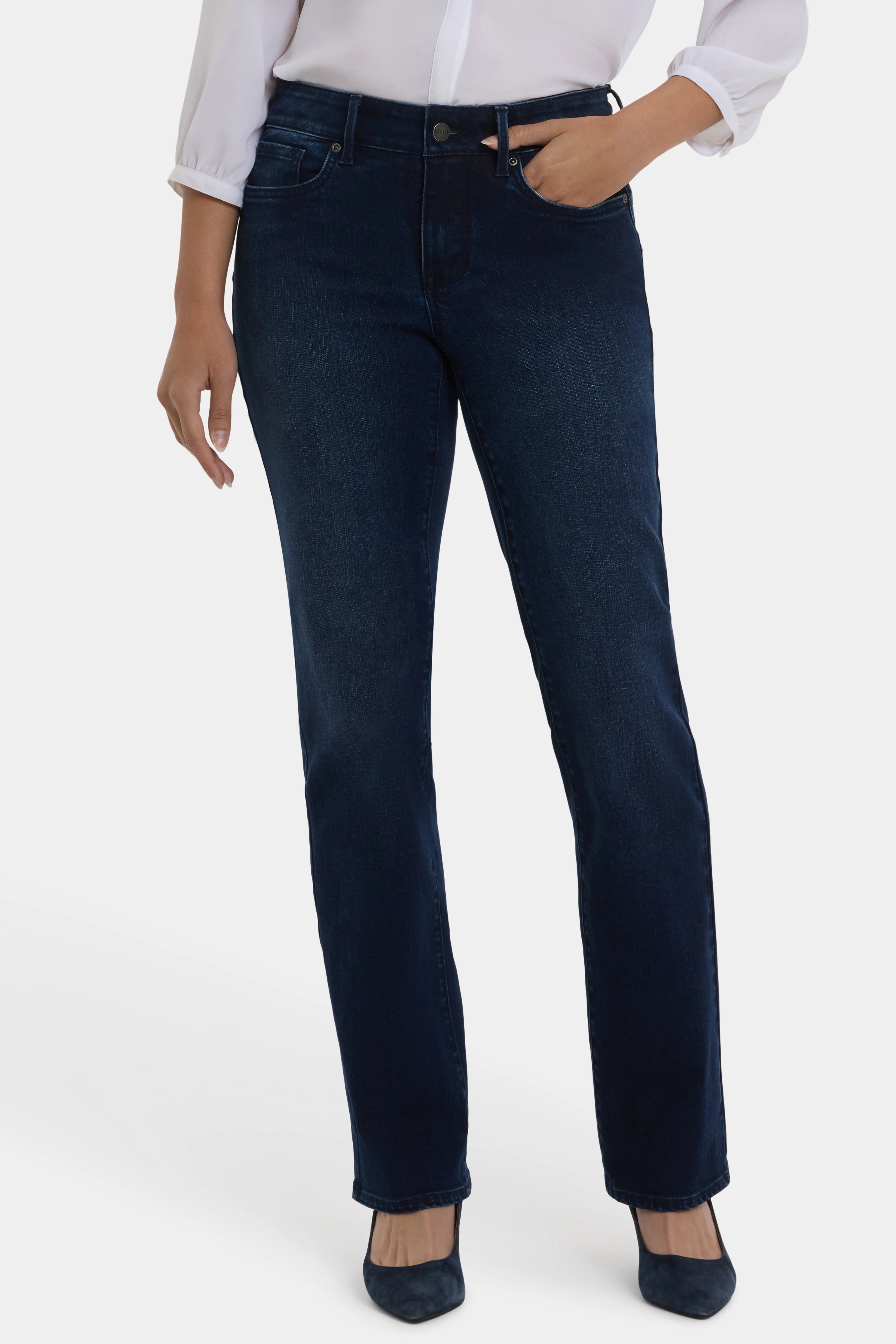 Marilyn Straight Jeans - Discovery sold by NYDJ product image thumbnail 5