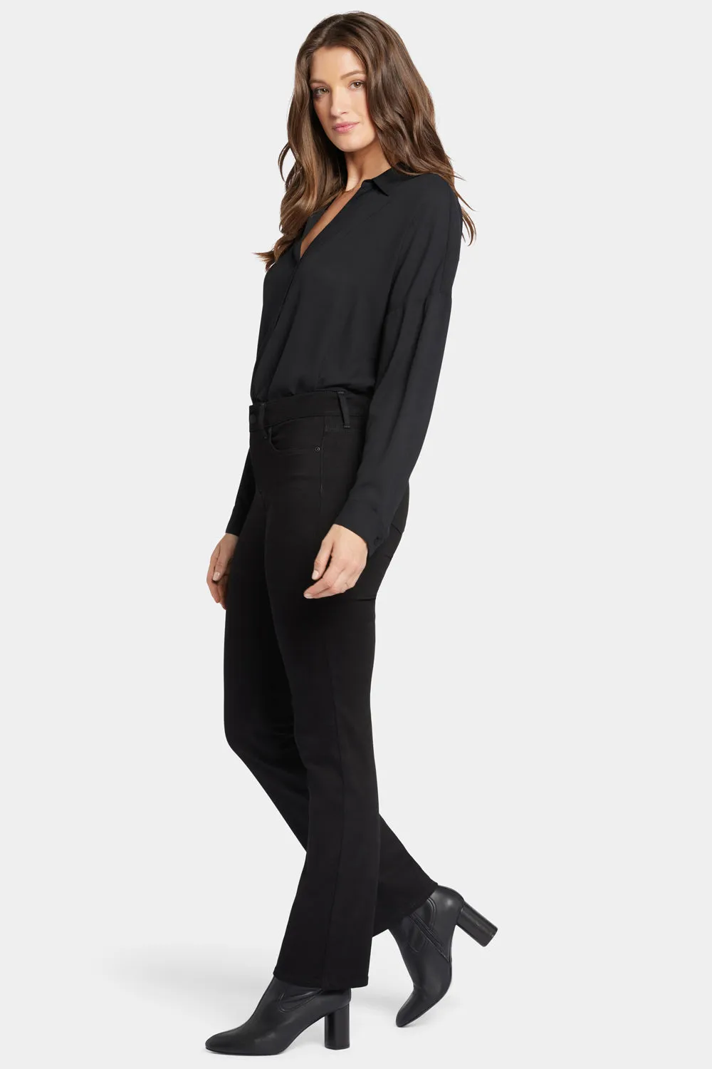 Marilyn Straight Jeans - Black sold by NYDJ product image thumbnail 5