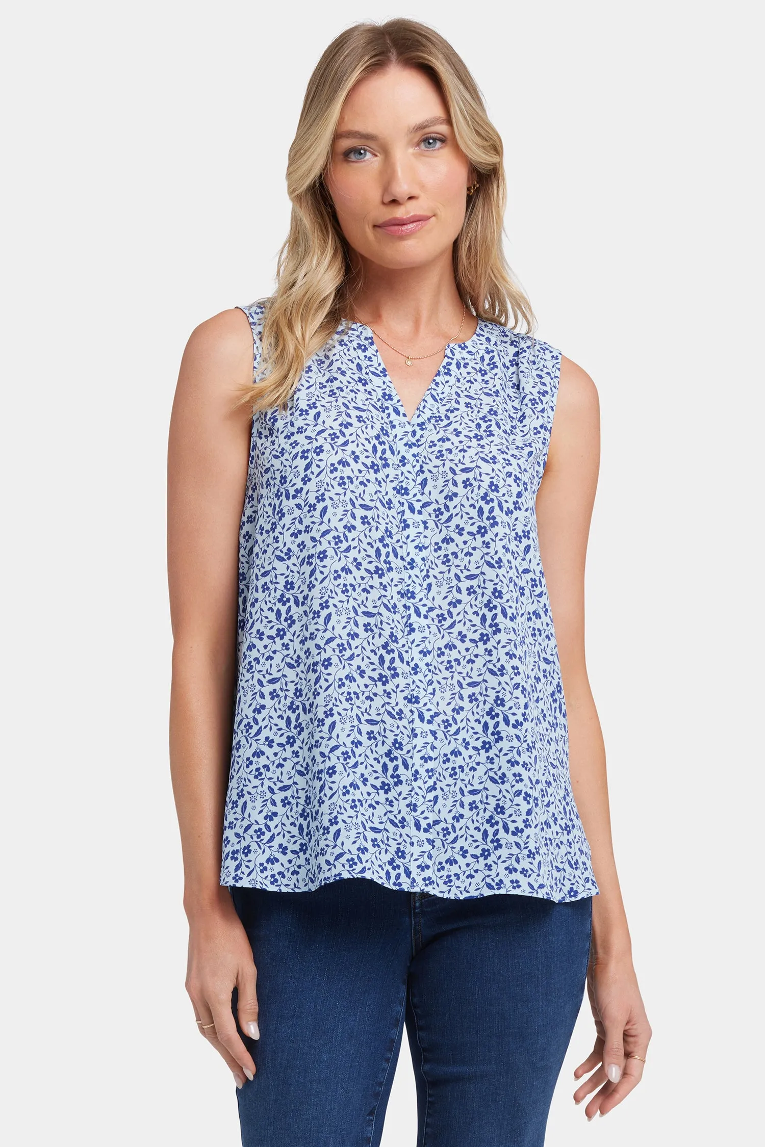 Sleeveless Pintuck Blouse - Placida sold by NYDJ product image thumbnail 5