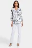 Pintuck Blouse - Campo das Cortes sold by NYDJ