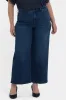 Brodi Wide Leg Ankle Jeans In Plus Size - Ibiza Blues sold by NYDJ