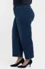 Brodi Wide Leg Ankle Jeans In Plus Size - Ibiza Blues sold by NYDJ