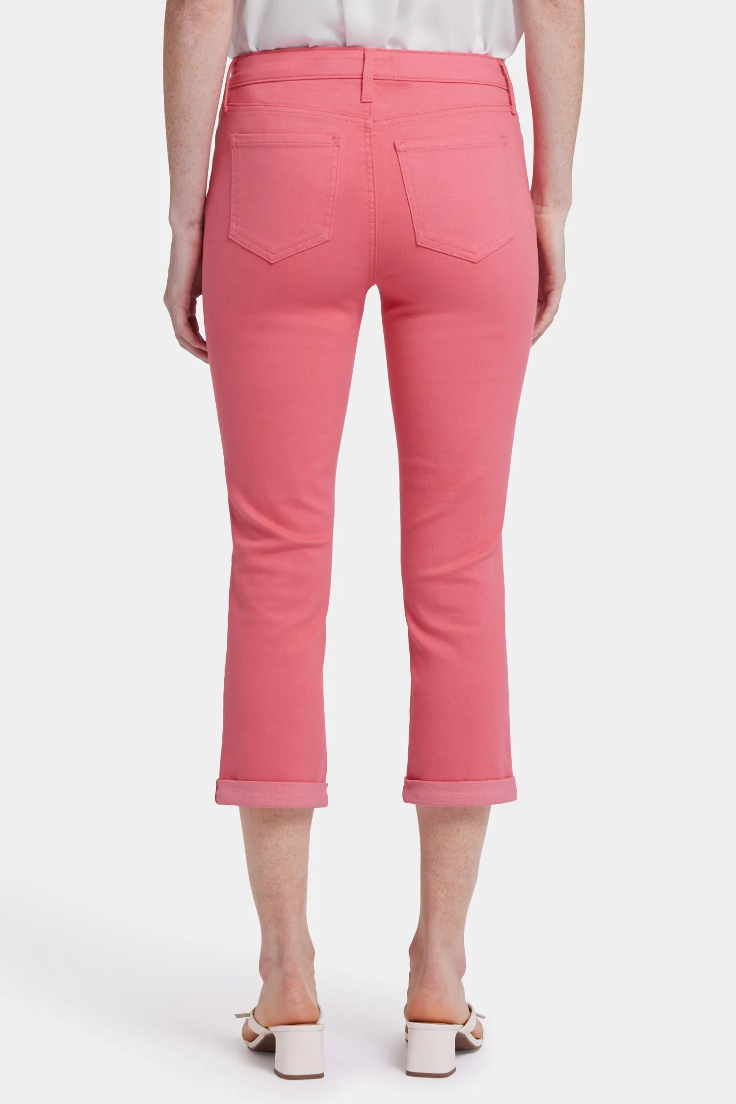 Chloe Skinny Capri Jeans - Spiced Coral sold by NYDJ product image thumbnail 3