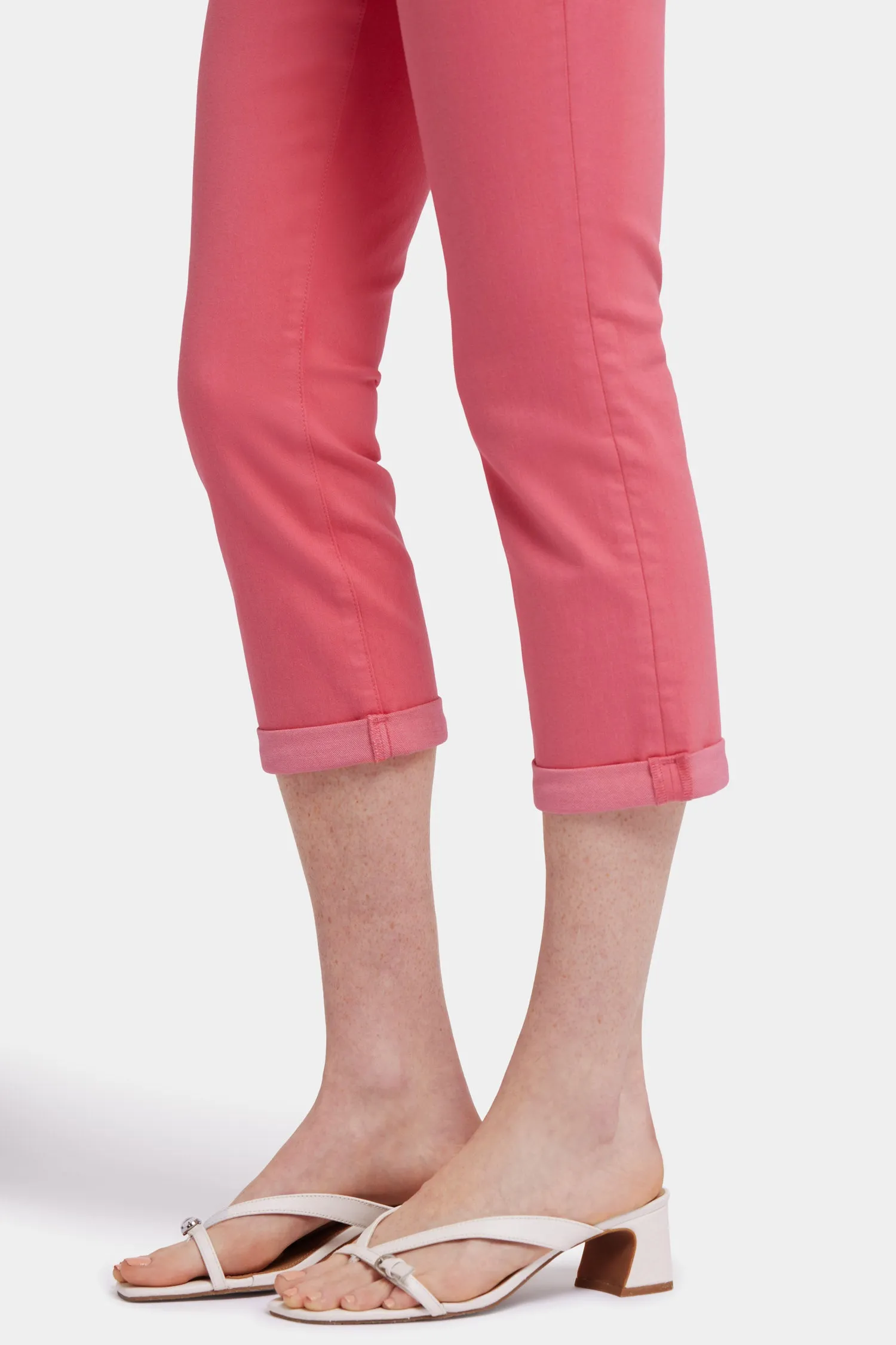 Chloe Skinny Capri Jeans - Spiced Coral sold by NYDJ product image thumbnail 2