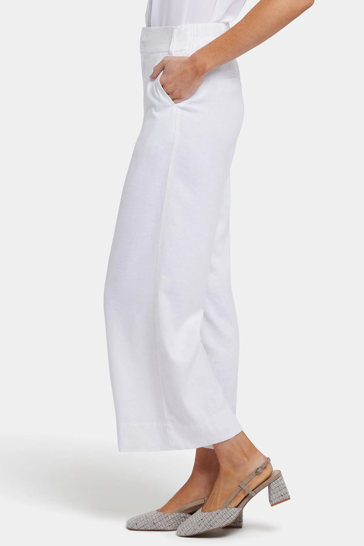 Waverly Trouser Pants - White sold by NYDJ product image thumbnail 4