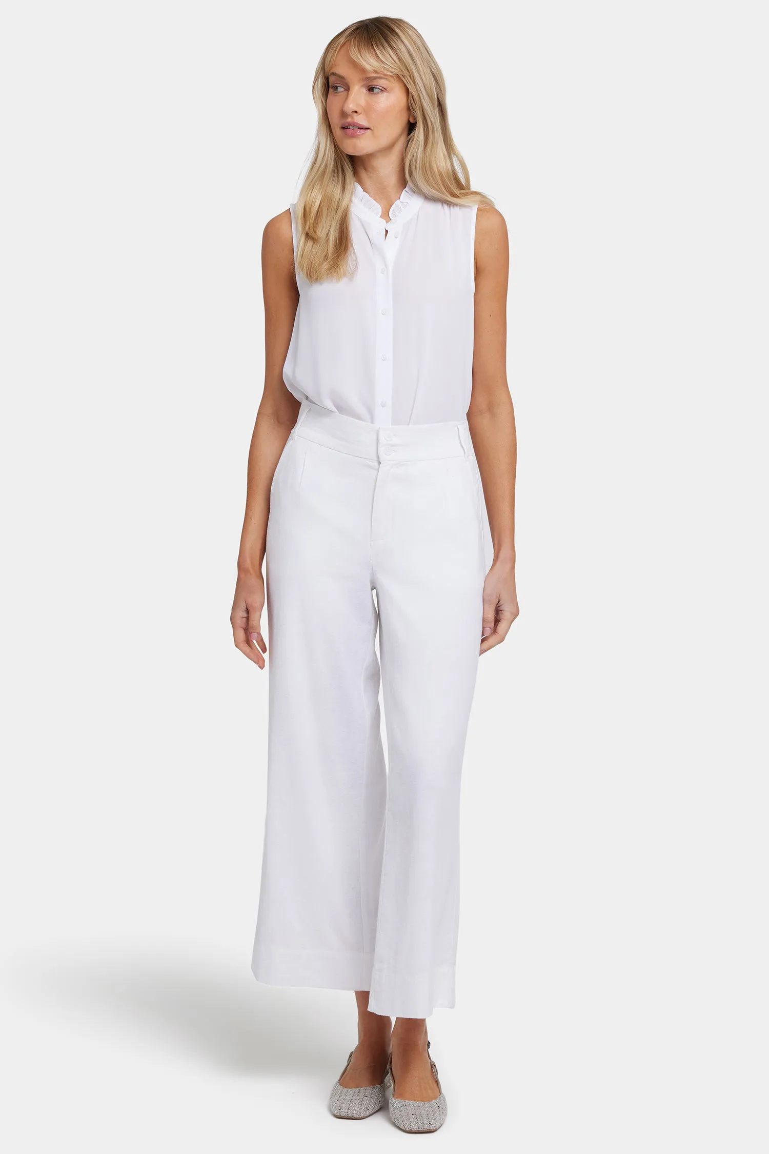 Waverly Trouser Pants - White sold by NYDJ product image thumbnail 5