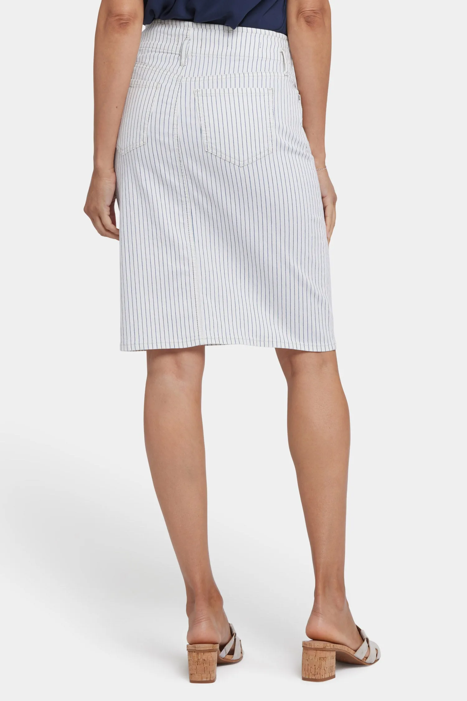 High Waist Skirt - Palencia Stripe sold by NYDJ product image thumbnail 3
