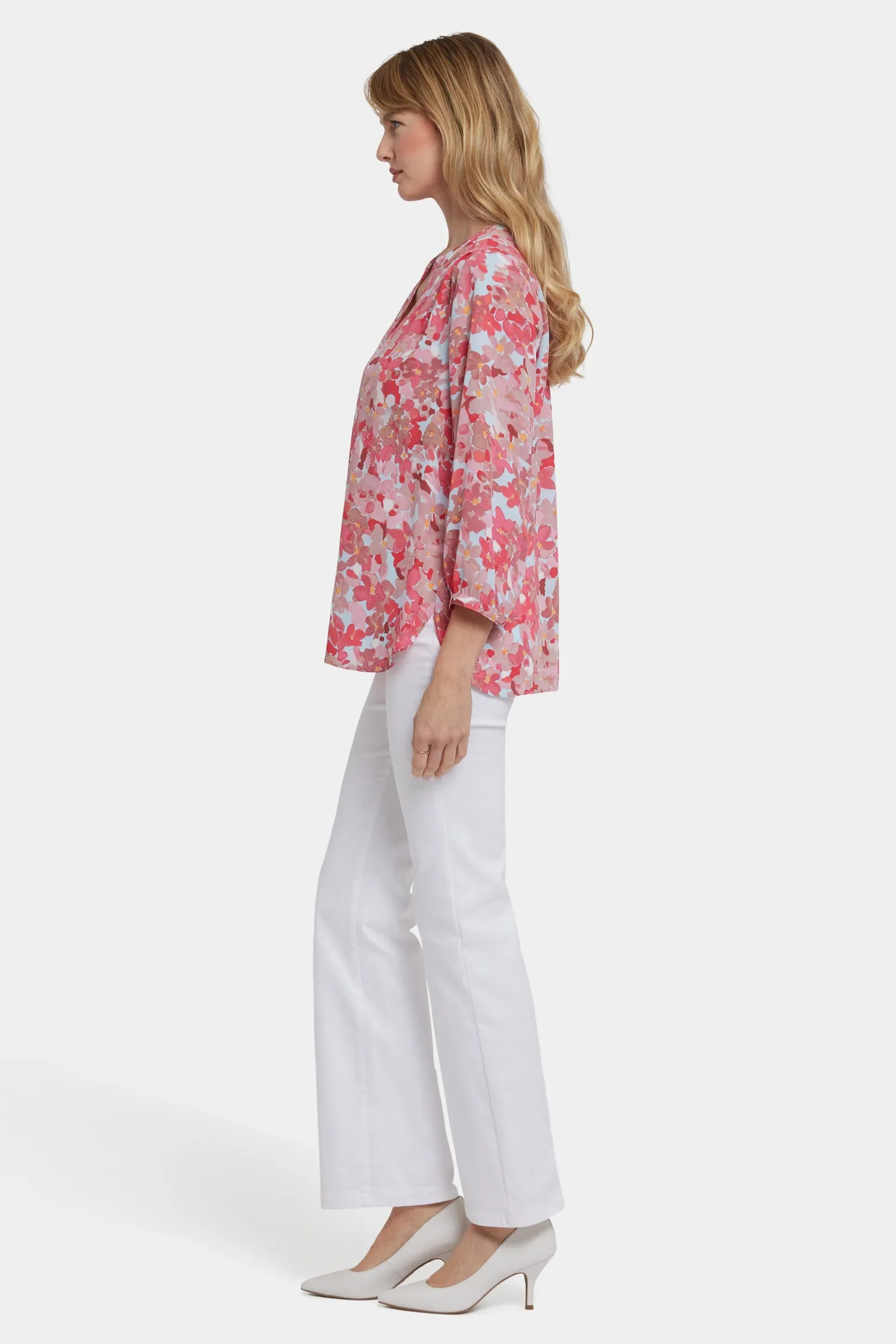 Pintuck Blouse - Luciana sold by NYDJ product image thumbnail 4