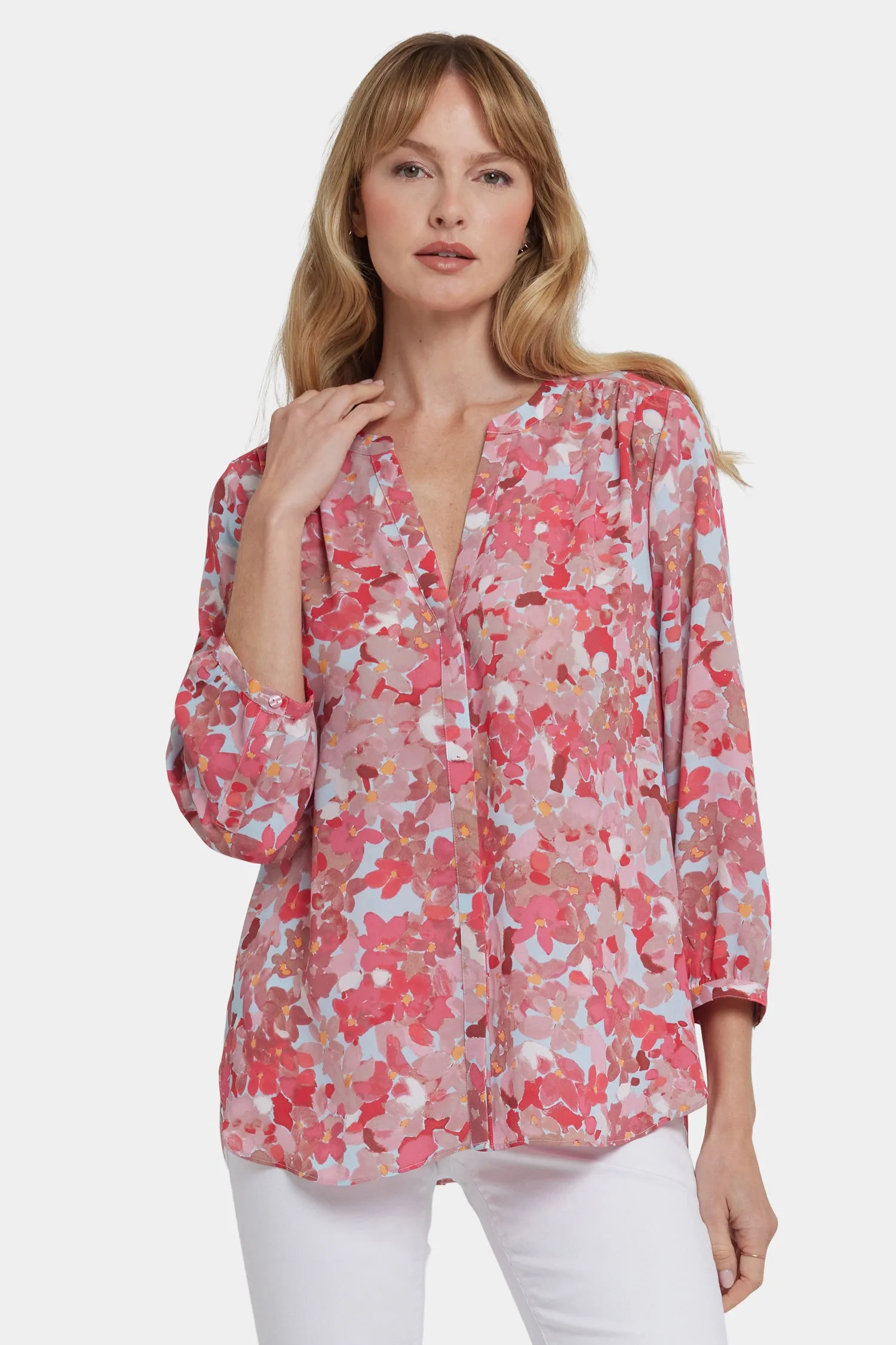 Pintuck Blouse - Luciana sold by NYDJ