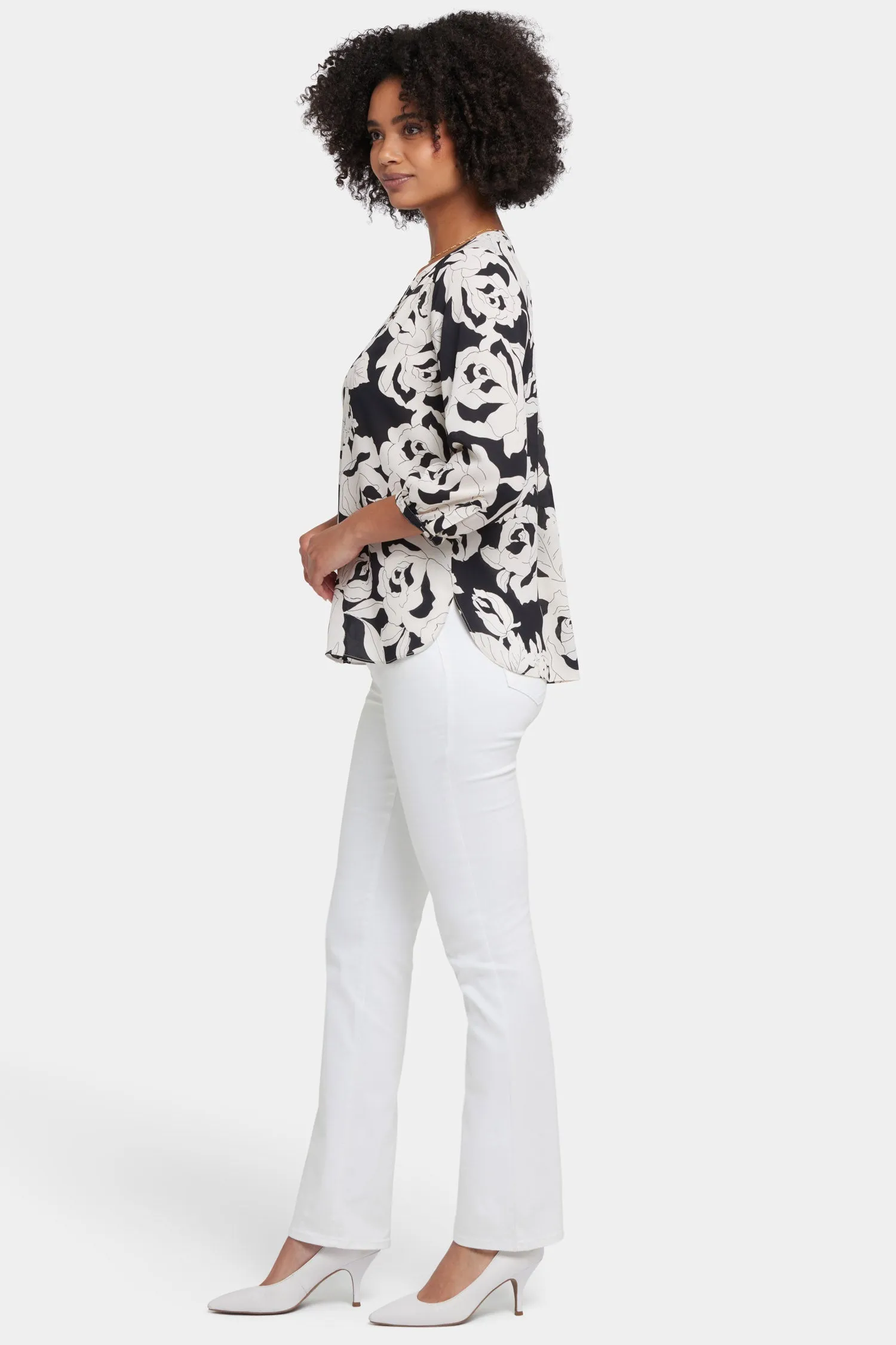 Pintuck Blouse - La Solana sold by NYDJ product image thumbnail 4