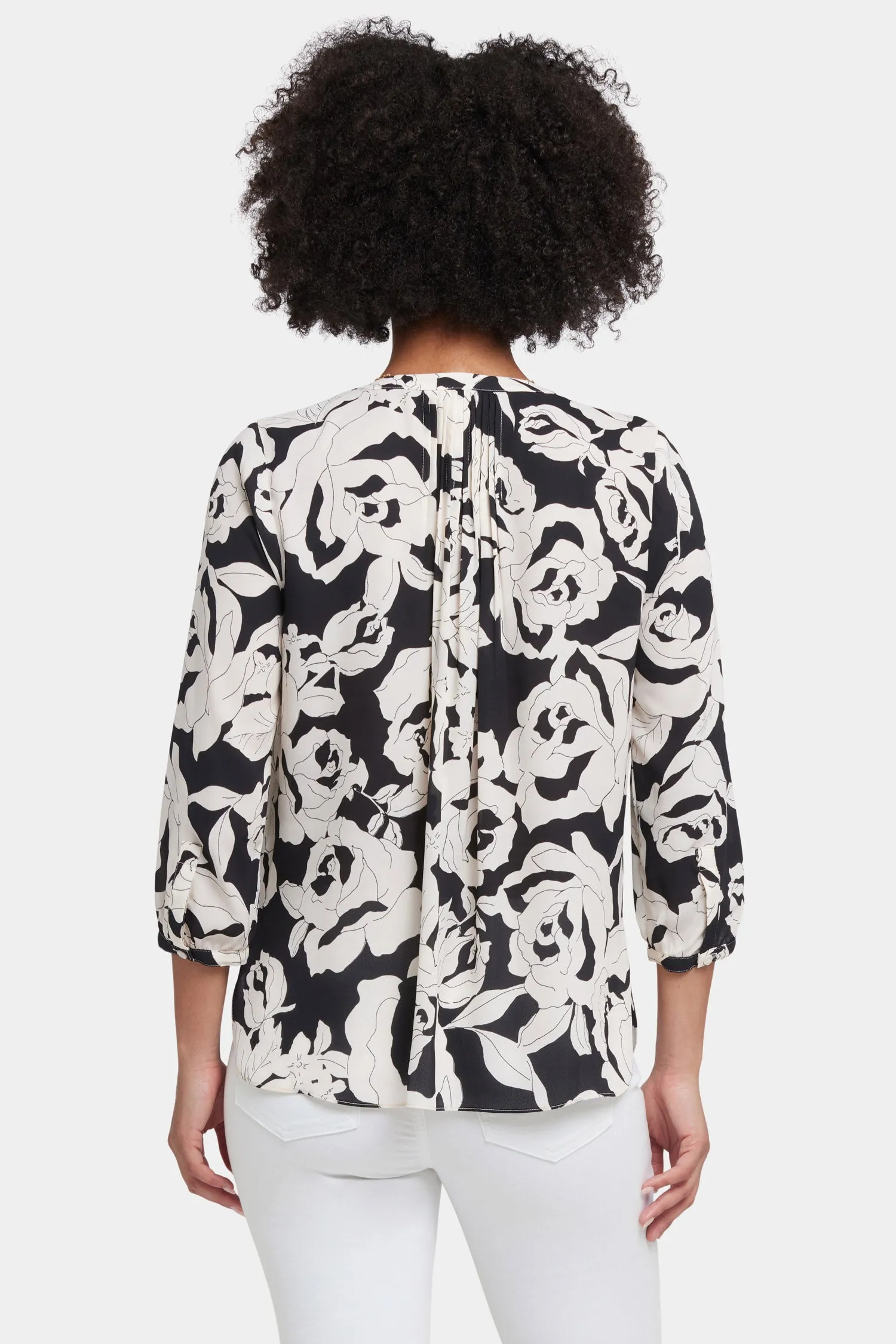 Pintuck Blouse - La Solana sold by NYDJ product image thumbnail 3