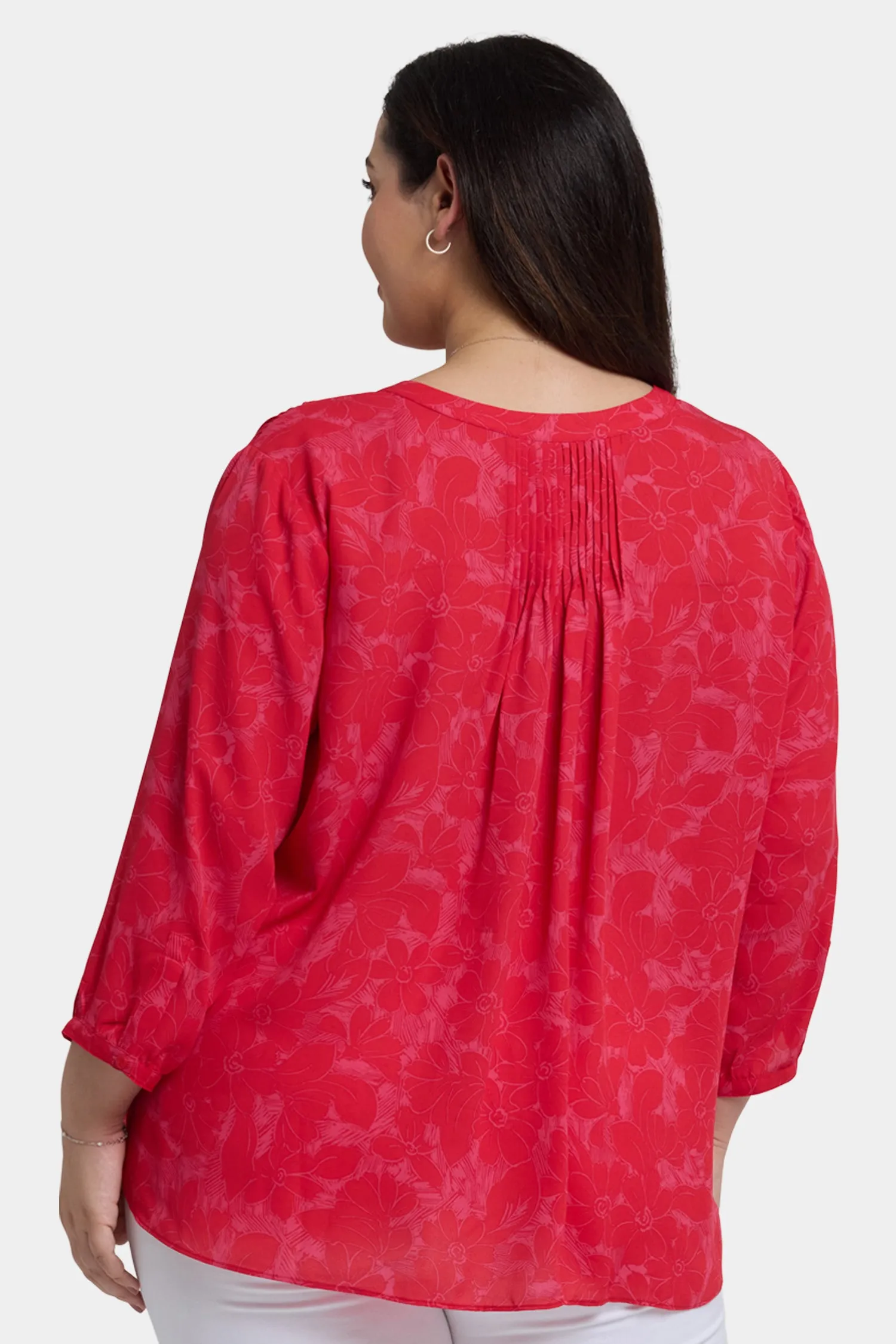 Pintuck Blouse In Plus Size - Valencia sold by NYDJ product image thumbnail 2