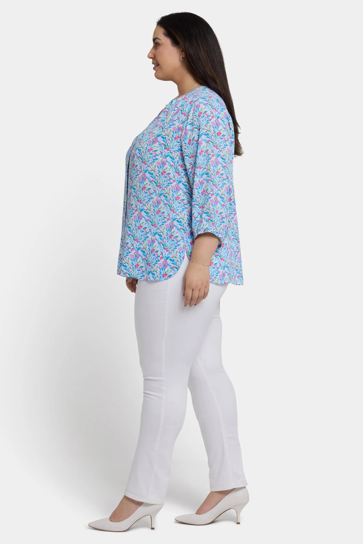 Pintuck Blouse In Plus Size - Serafia sold by NYDJ product image thumbnail 3