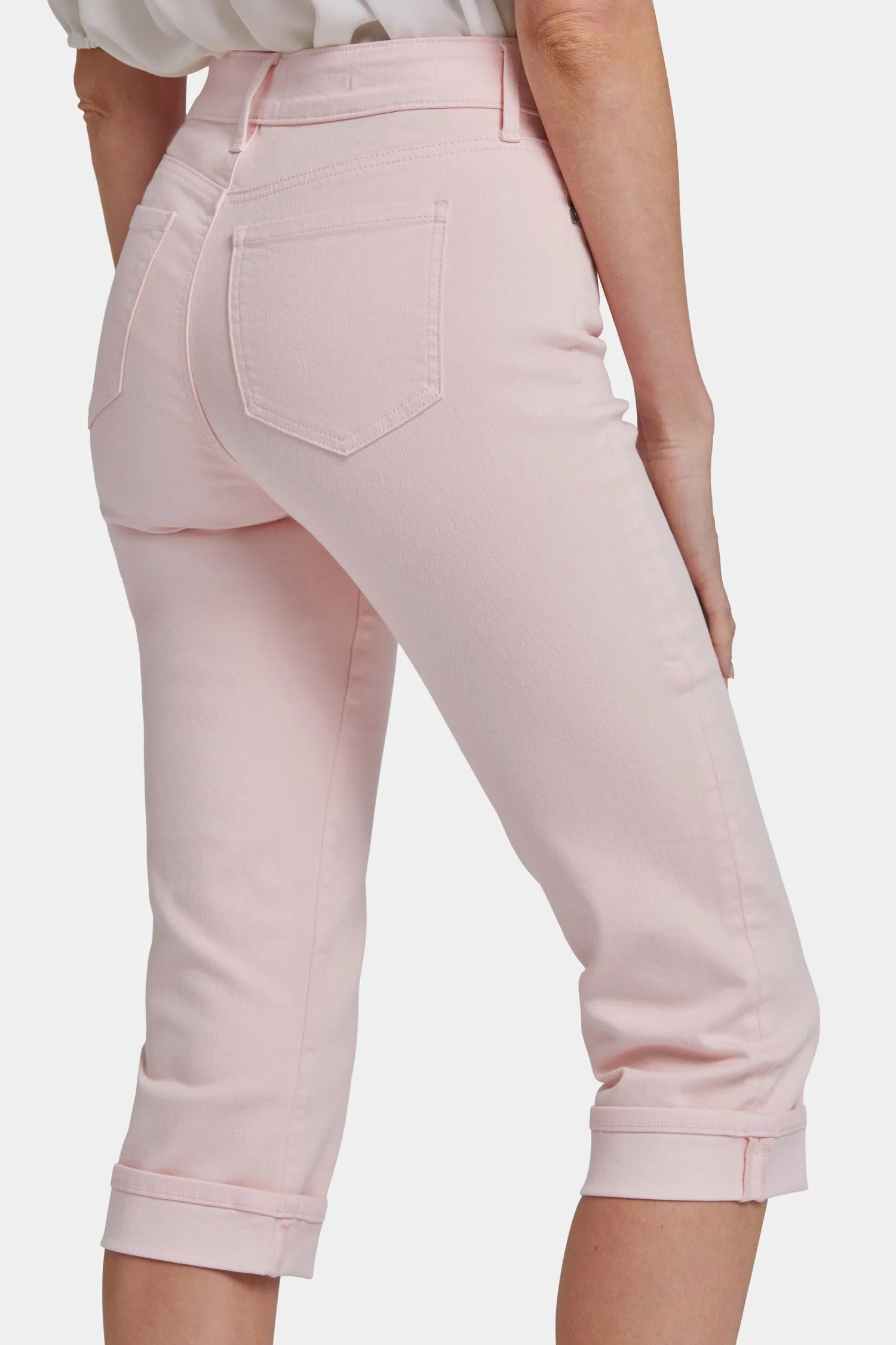 Marilyn Straight Crop Jeans - Crystal Pink sold by NYDJ product image thumbnail 2
