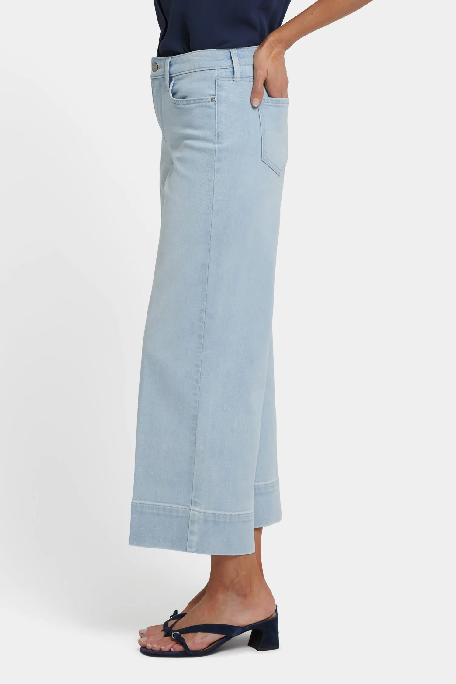 Teresa Wide Leg Ankle Jeans - Clear Waters sold by NYDJ product image thumbnail 4