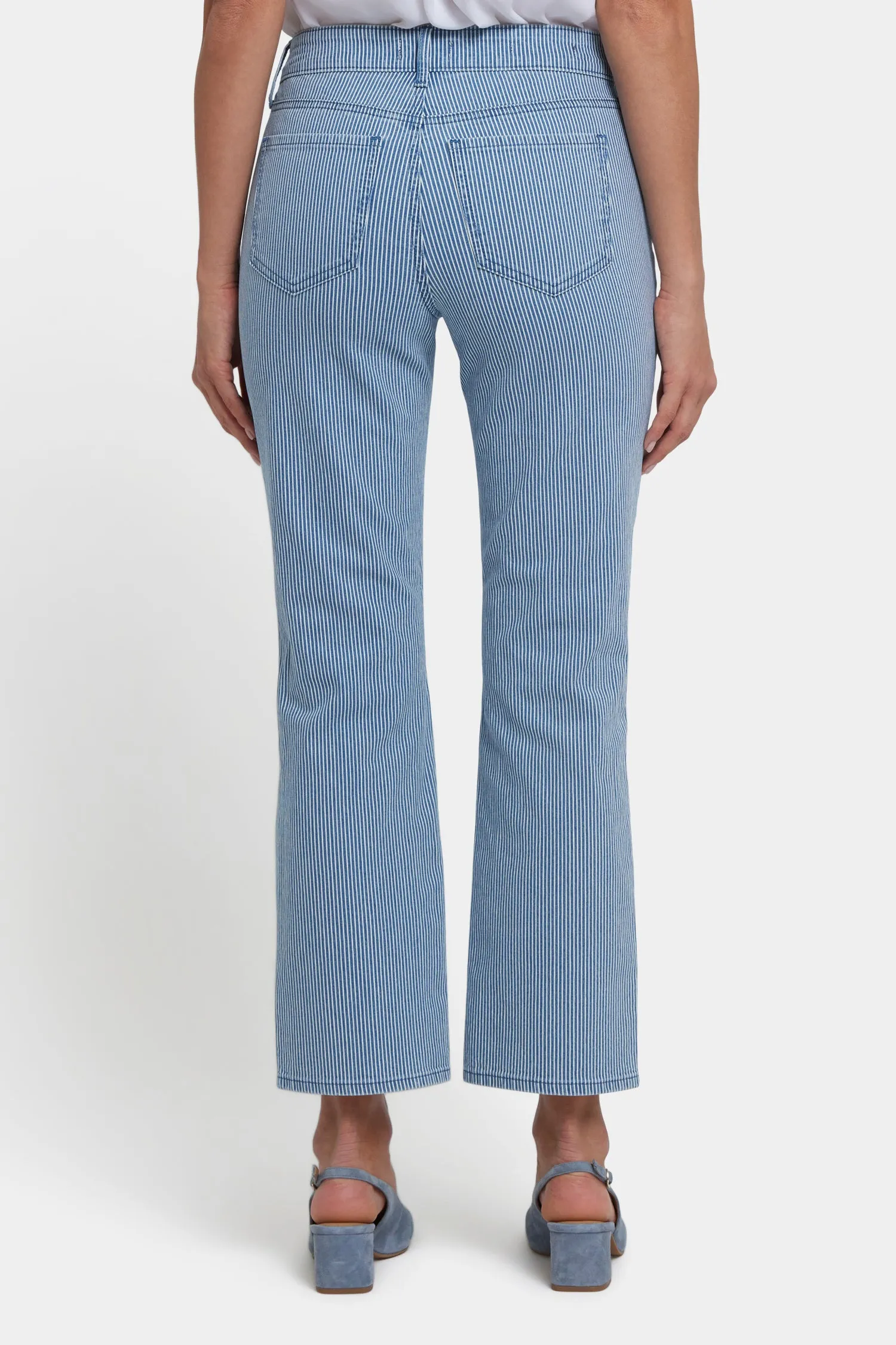 Marilyn Straight Ankle Jeans - Villa Vista Stripe sold by NYDJ product image thumbnail 3