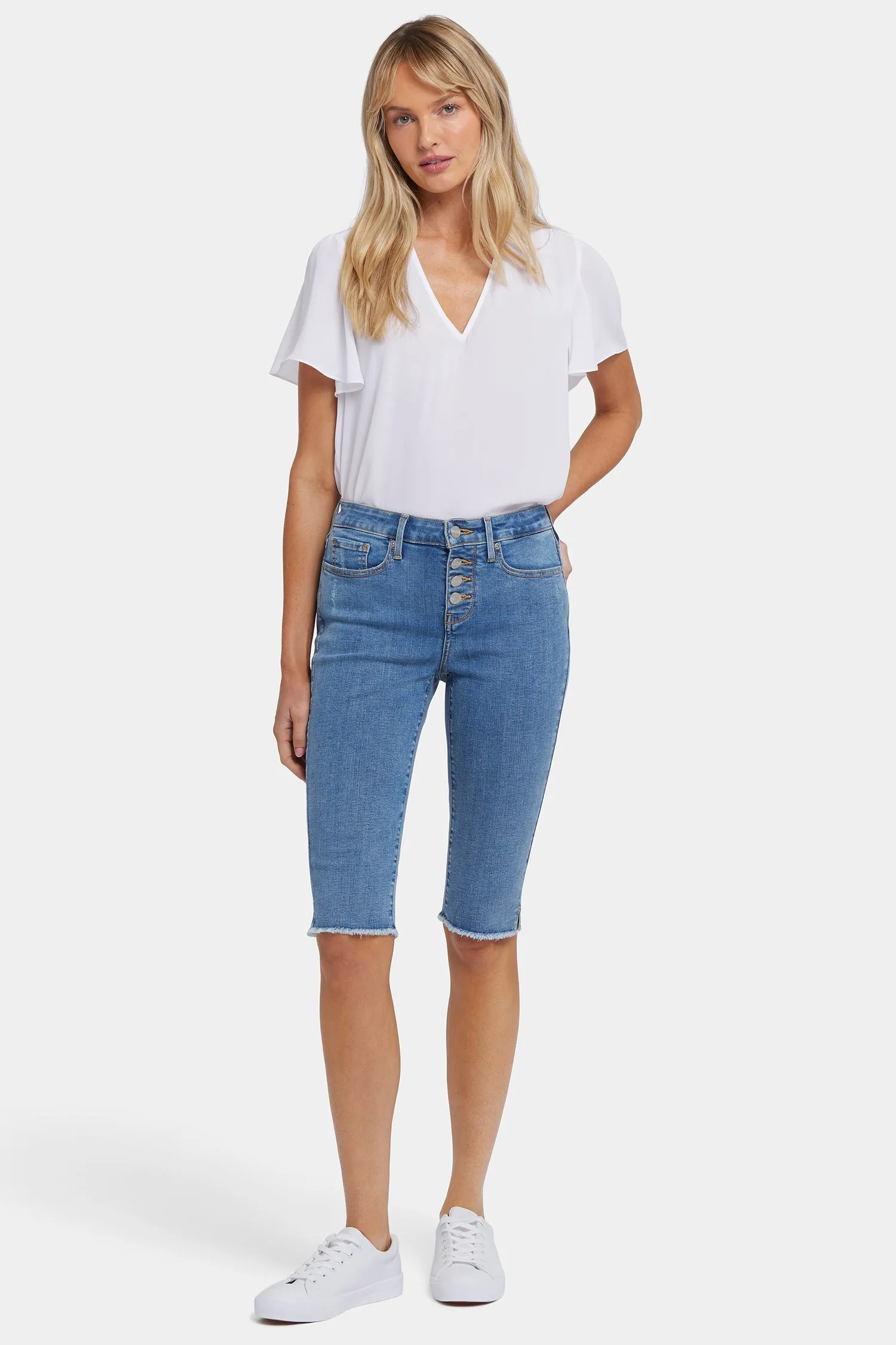 Sophie Bike Capri Jeans - Minorca Isle sold by NYDJ