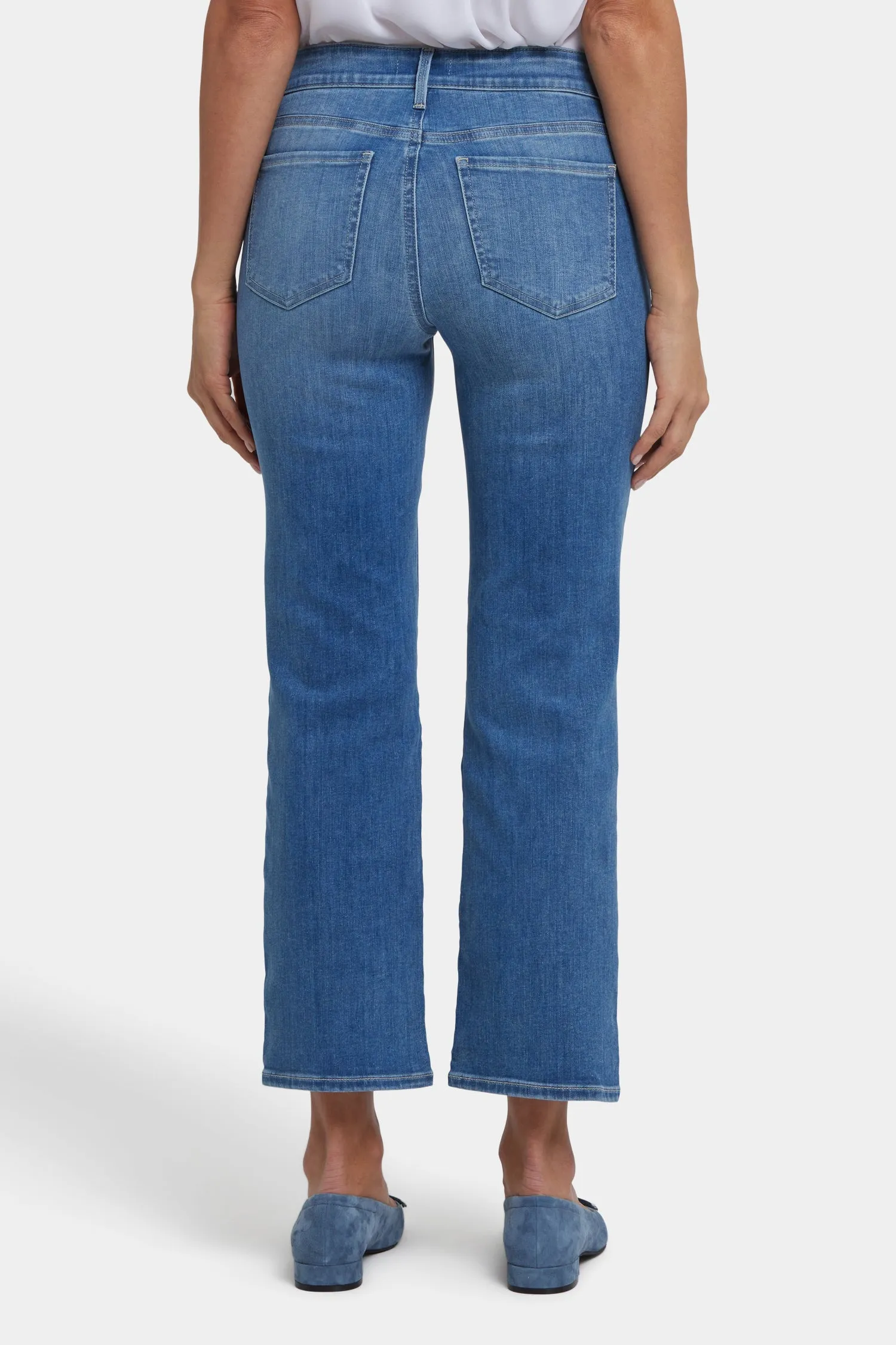 Marilyn Straight Ankle Jeans - Blue Water sold by NYDJ product image thumbnail 3