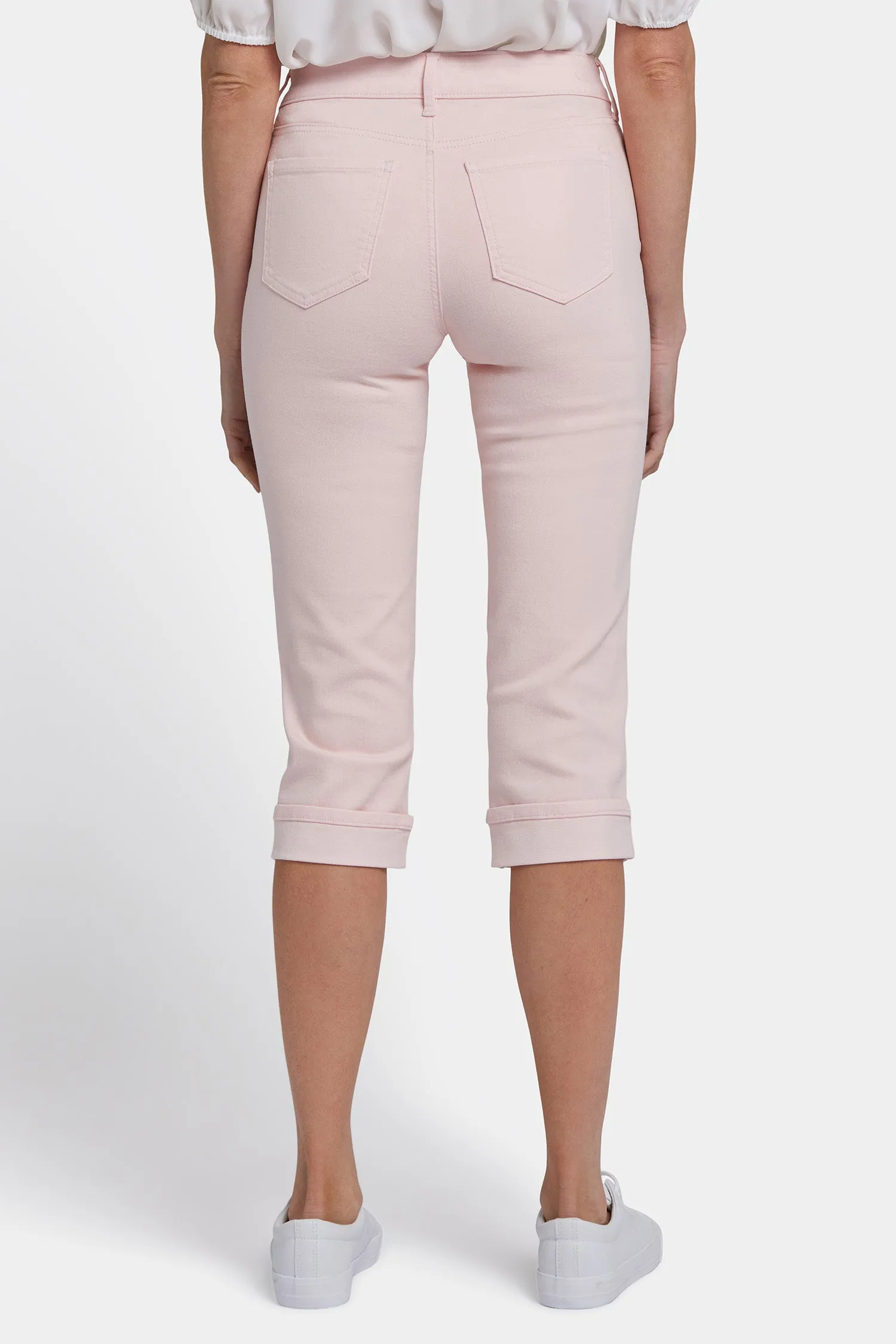 Marilyn Straight Crop Jeans In Petite - Crystal Pink sold by NYDJ product image thumbnail 2